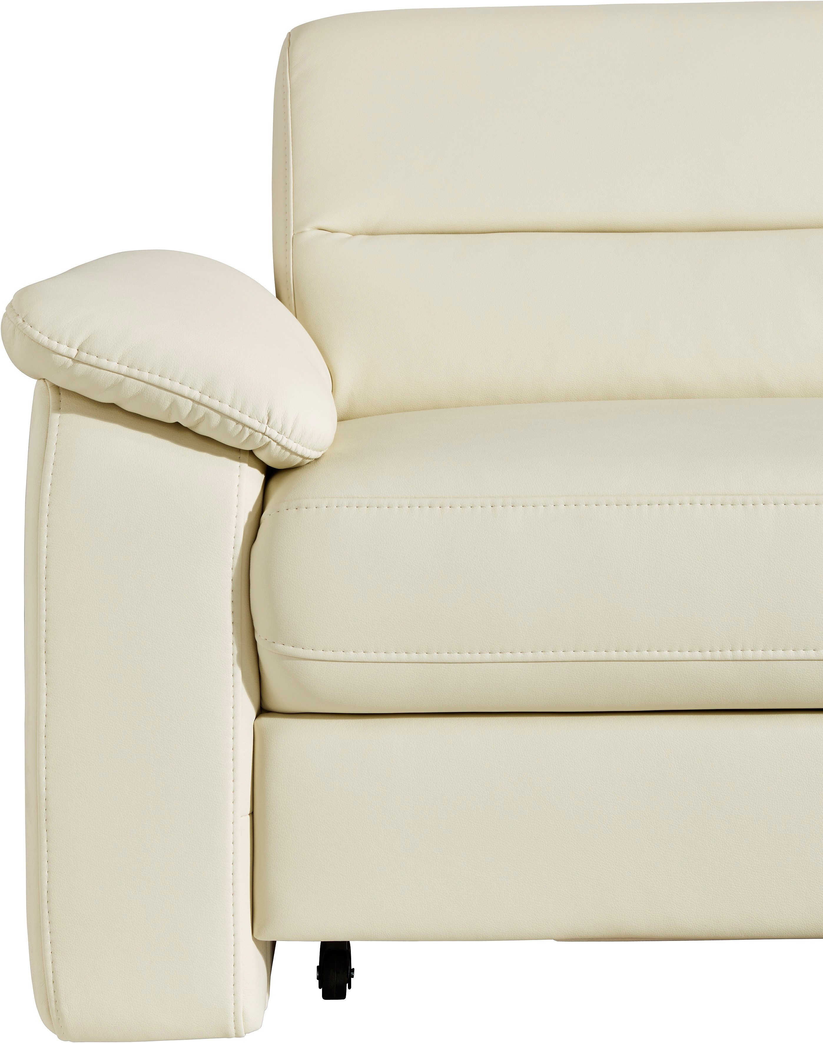 sit&more Hoekbank Ascara L-vorm inclusief boxspring/binnenveringsinterieur, naar keuze met slaapfunctie