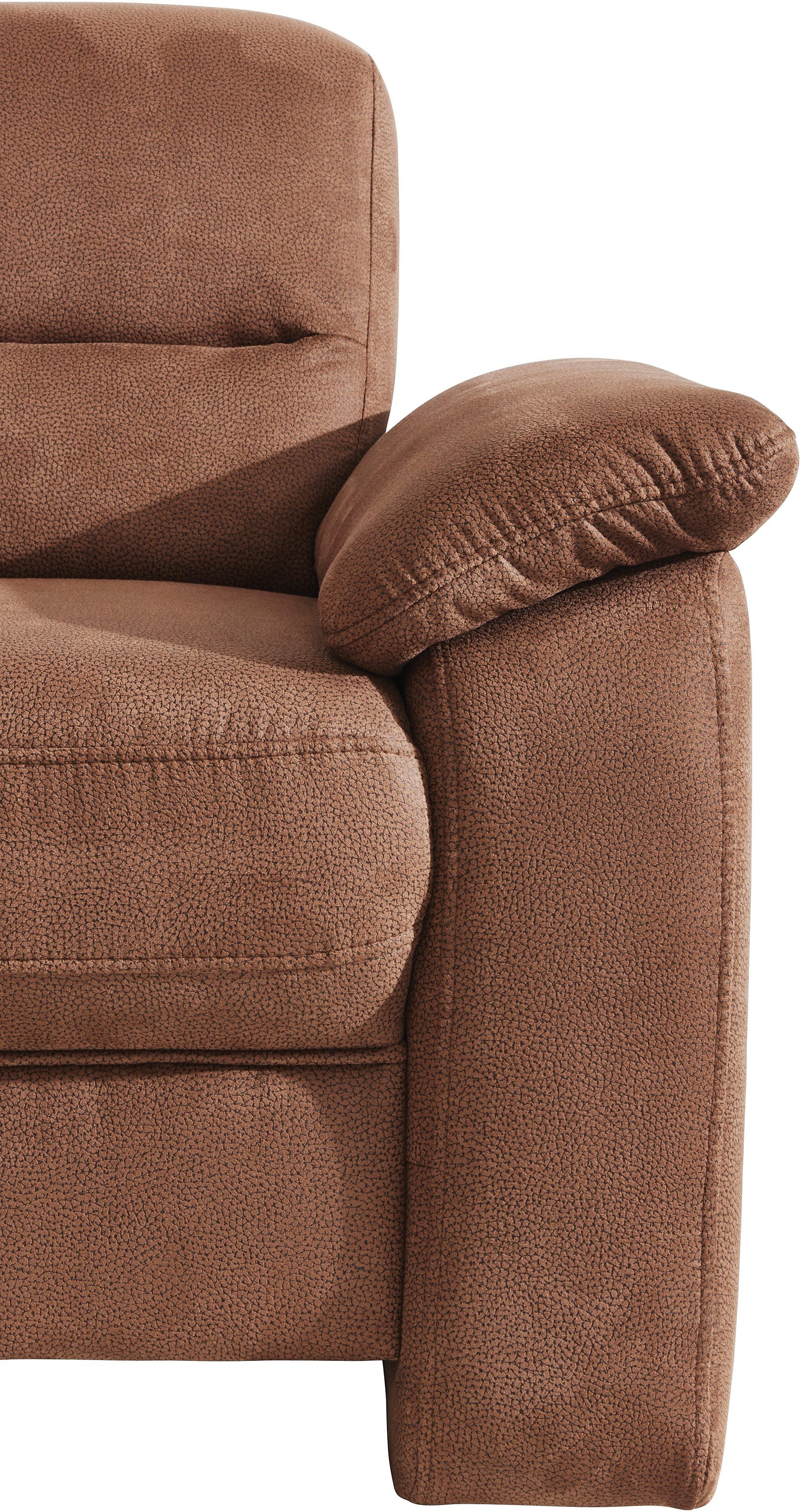 sit&more Zithoek Top Ascara U-vorm inclusief boxspring/binnenveringsinterieur, naar keuze met slaapfunctie