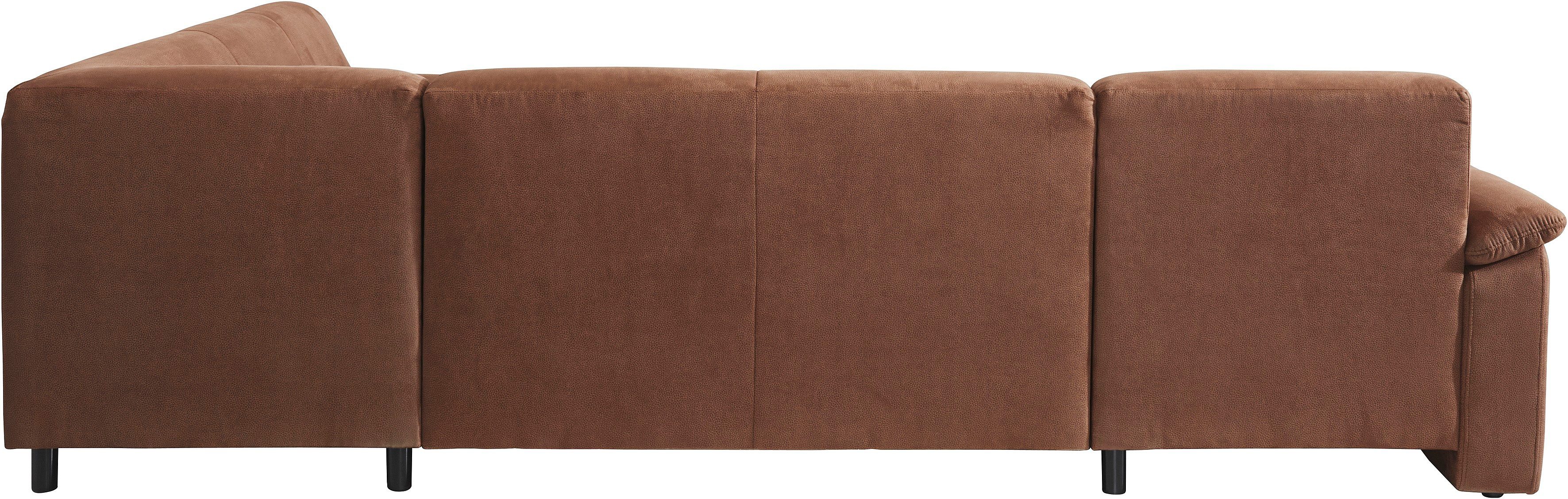 sit&more Zithoek Top Ascara U-vorm inclusief boxspring/binnenveringsinterieur, naar keuze met slaapfunctie