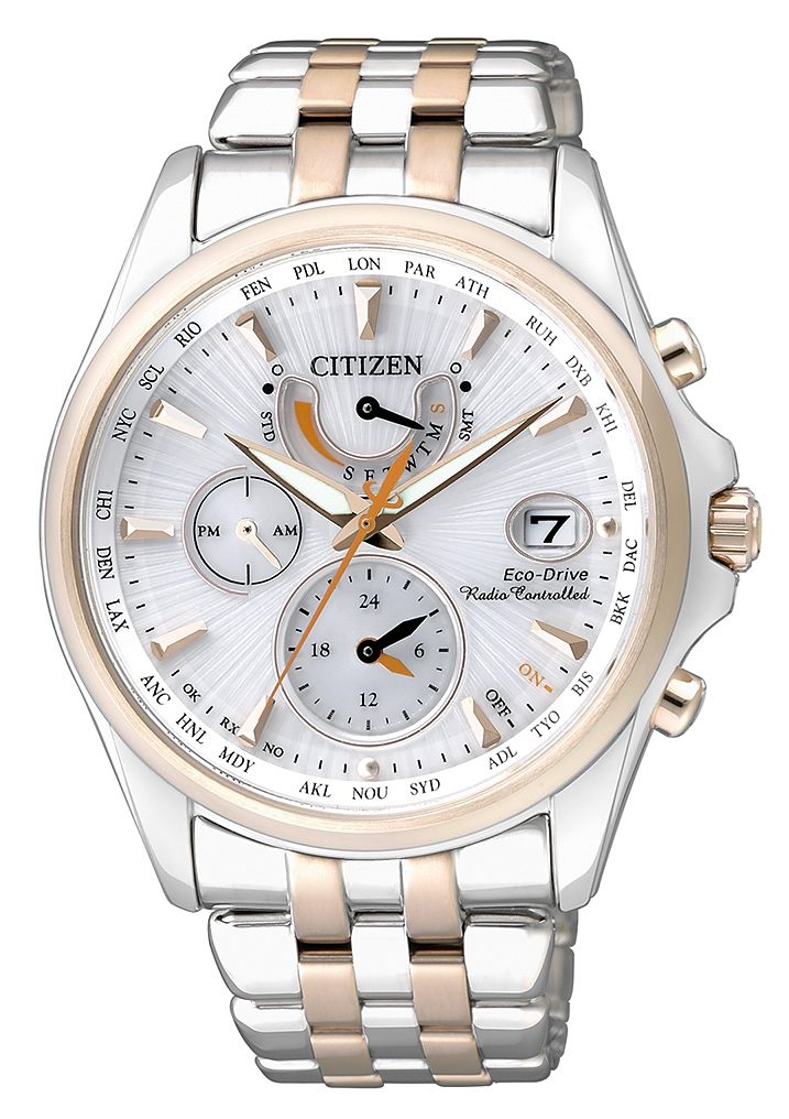 CITIZEN, multifunctioneel radiografisch horloge, 'FC0014-54A'