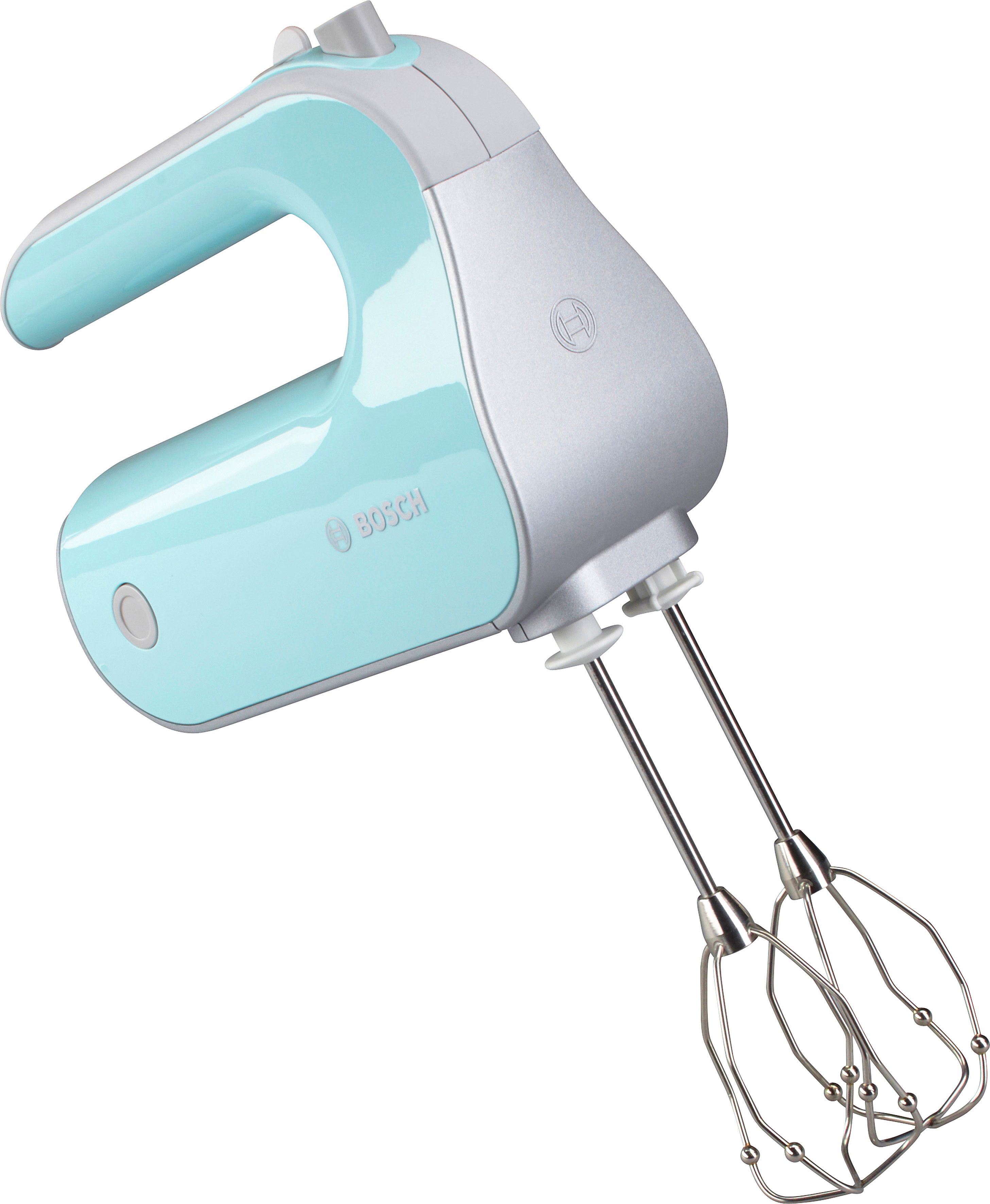 BOSCH Handmixer Styline MFQ40302, Edelst. Mixstaaf/knethaken, 5 standen, turquoise