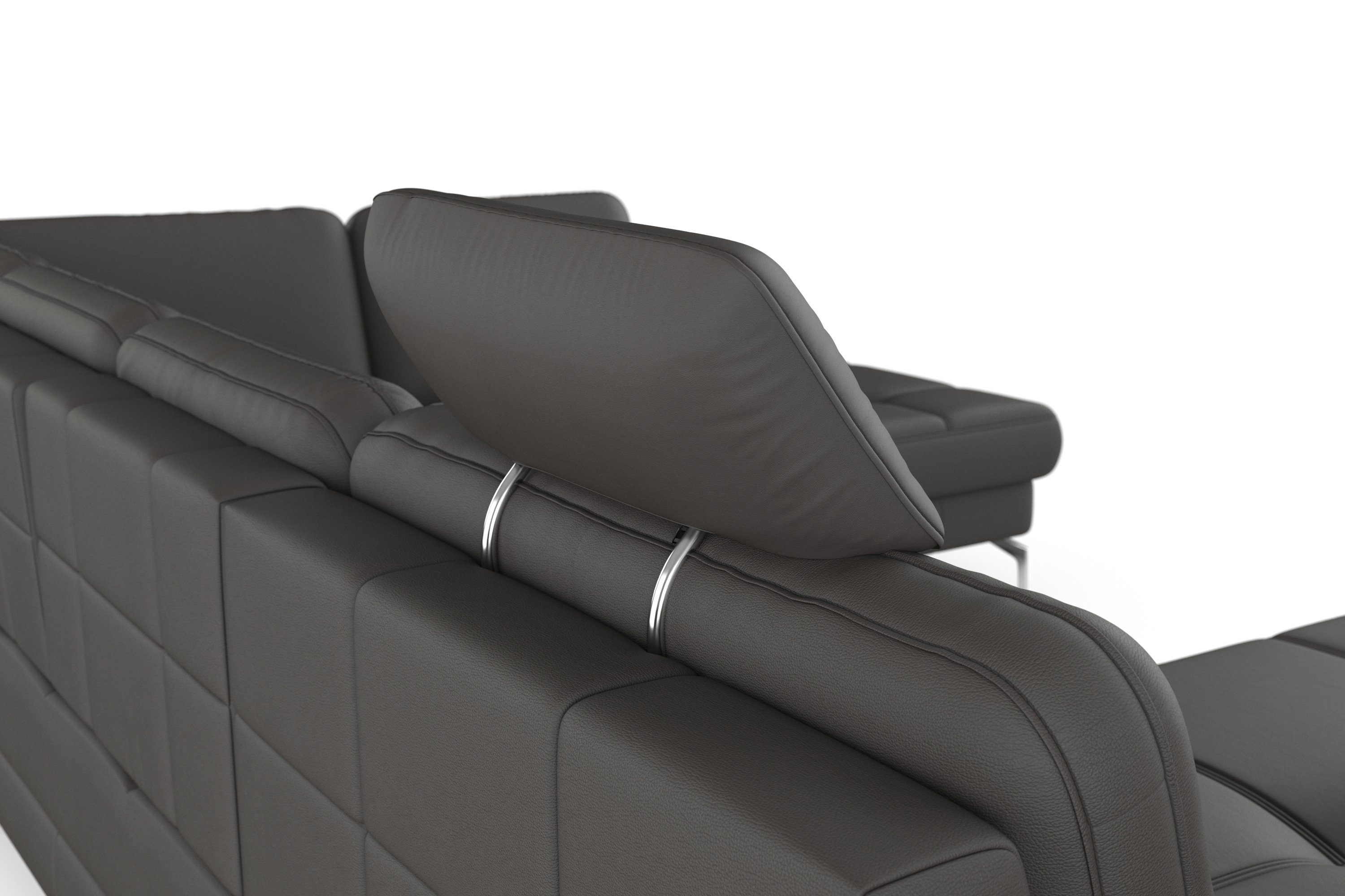 sit&more Zithoek Bendigo U-vorm inclusief zitdiepteverstelling, bodemvrijheid 15 cm, in 2 pootkleuren