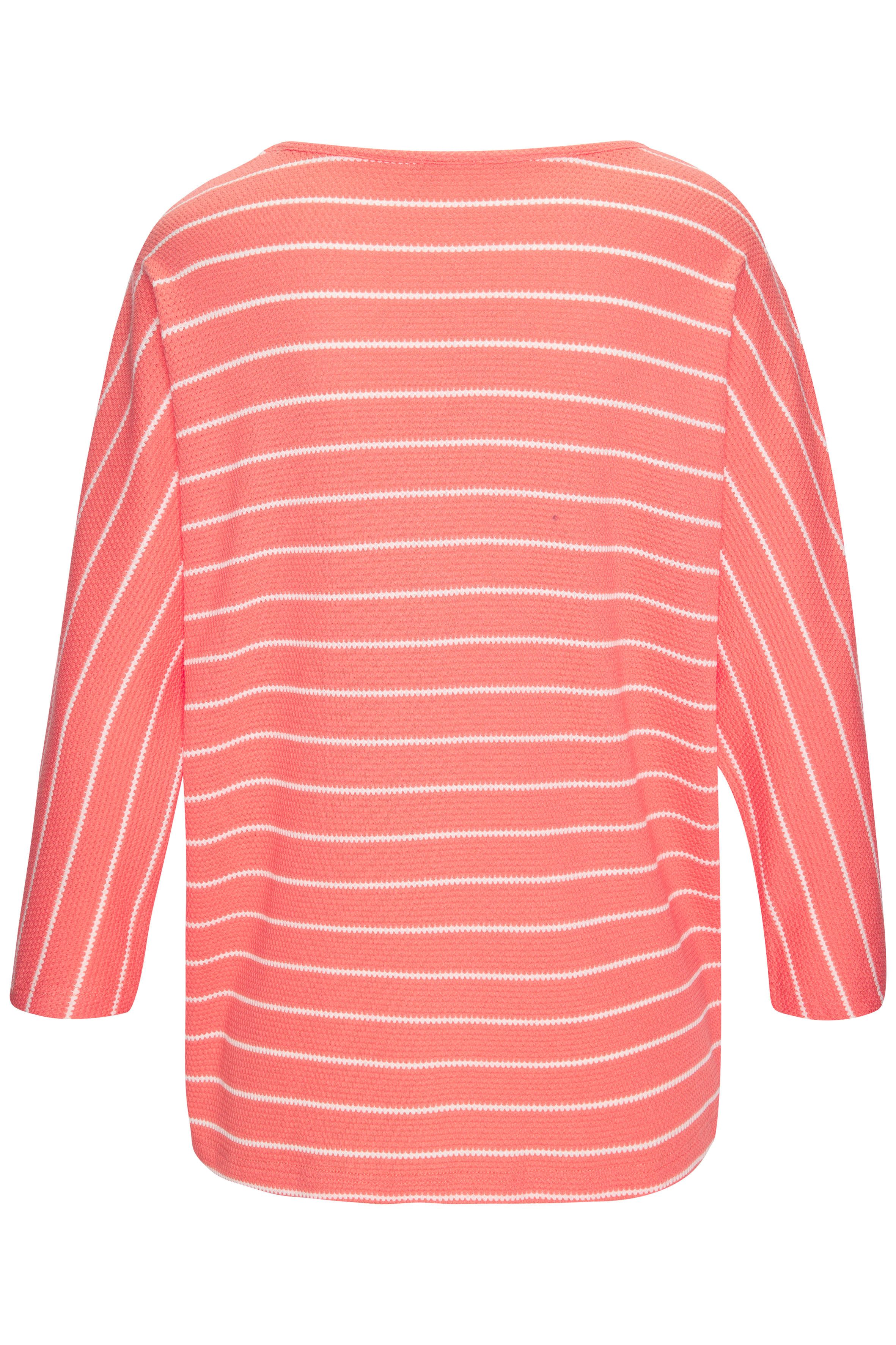 Vivance Shirt met 3/4 mouwen Met modieuze streepstructuur