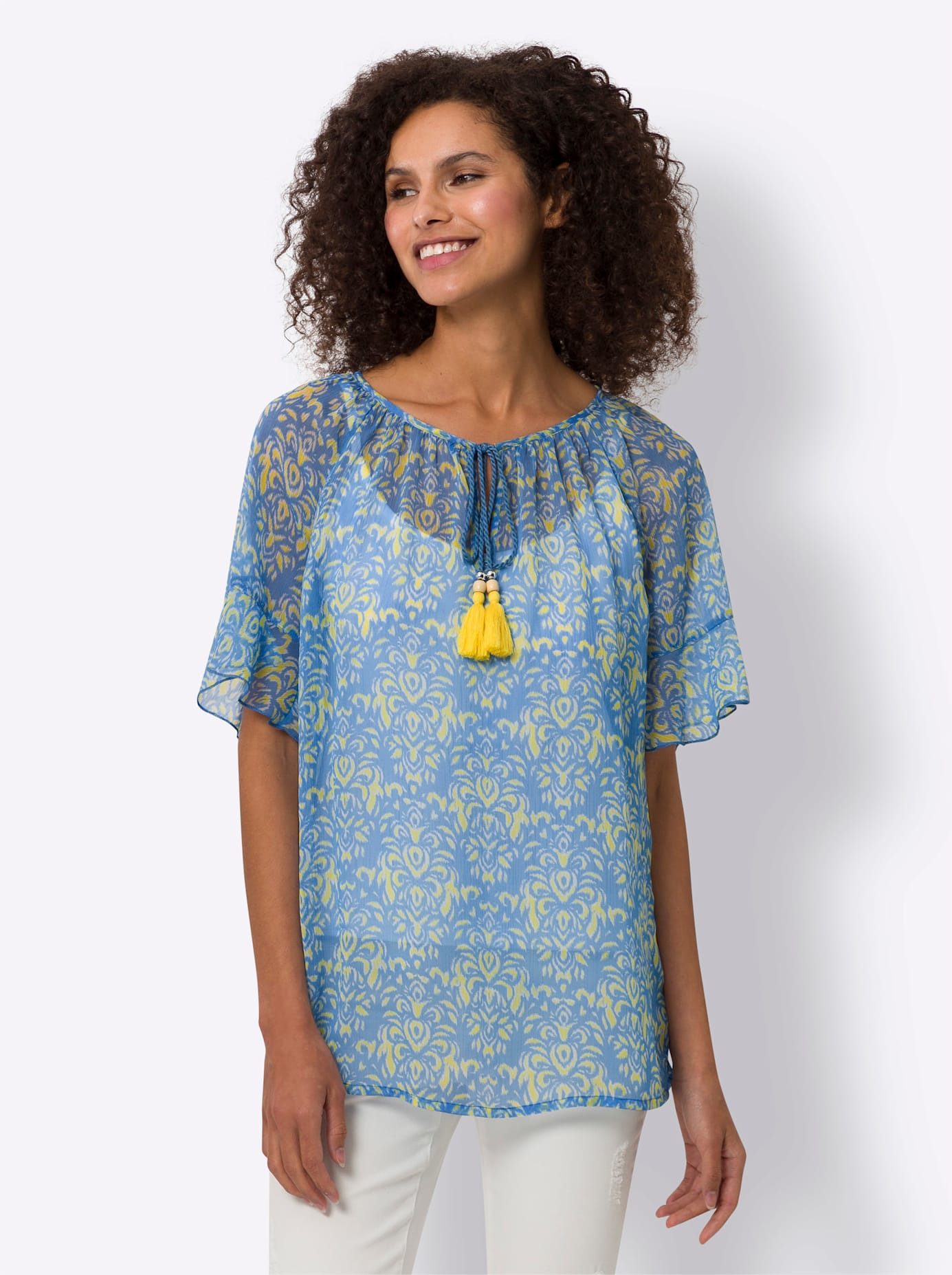 heine Blouse met korte mouwen