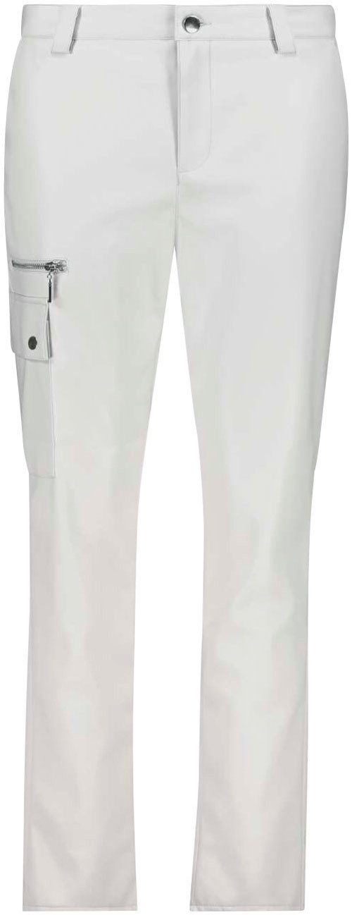 Monari Cargobroek Imitatieleertas cargo broek