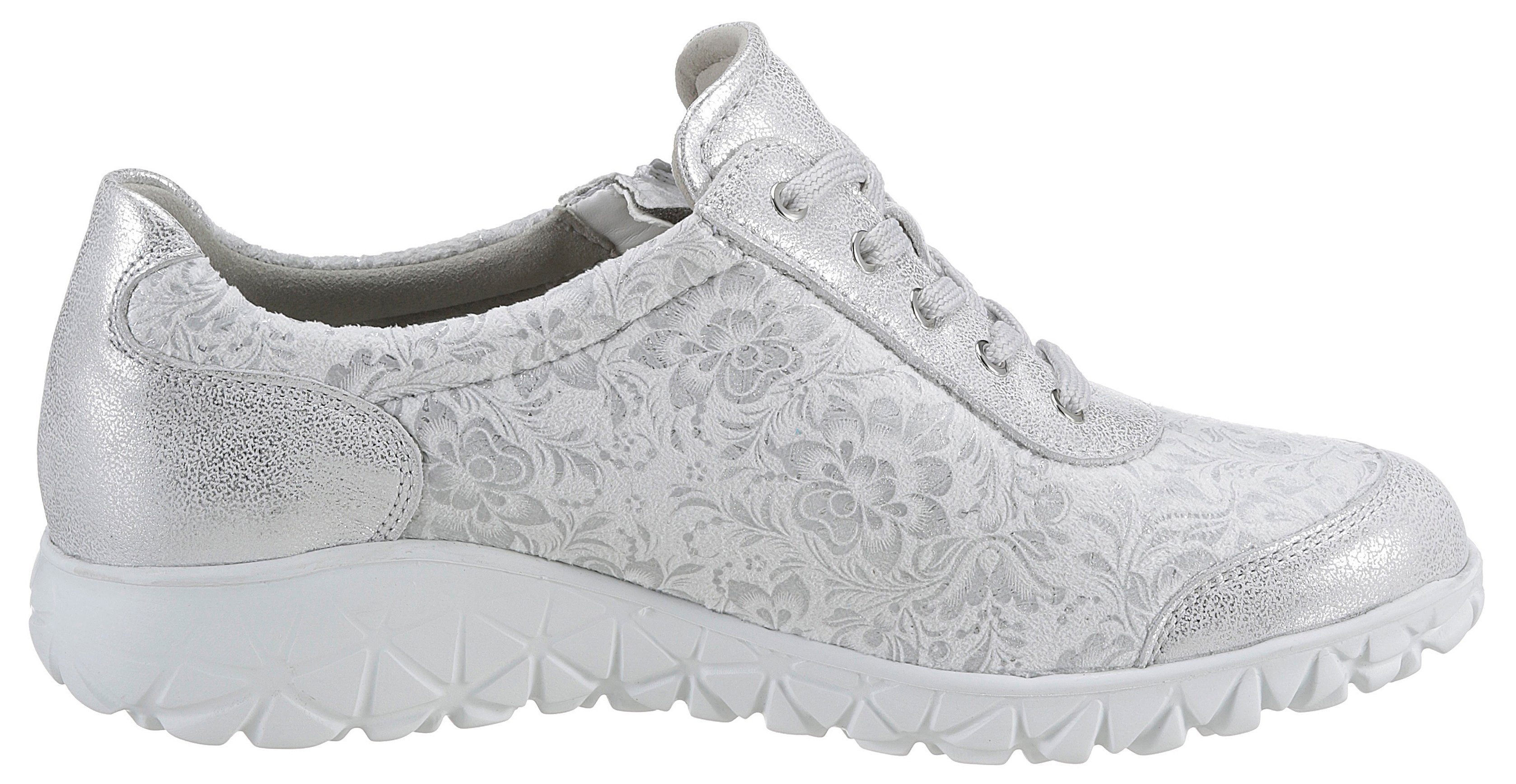 Waldläufer Veterschoenen HAVY-SOFT vrijetijdsschoen, lage schoen, comfortschoen met rits, h-wijdte