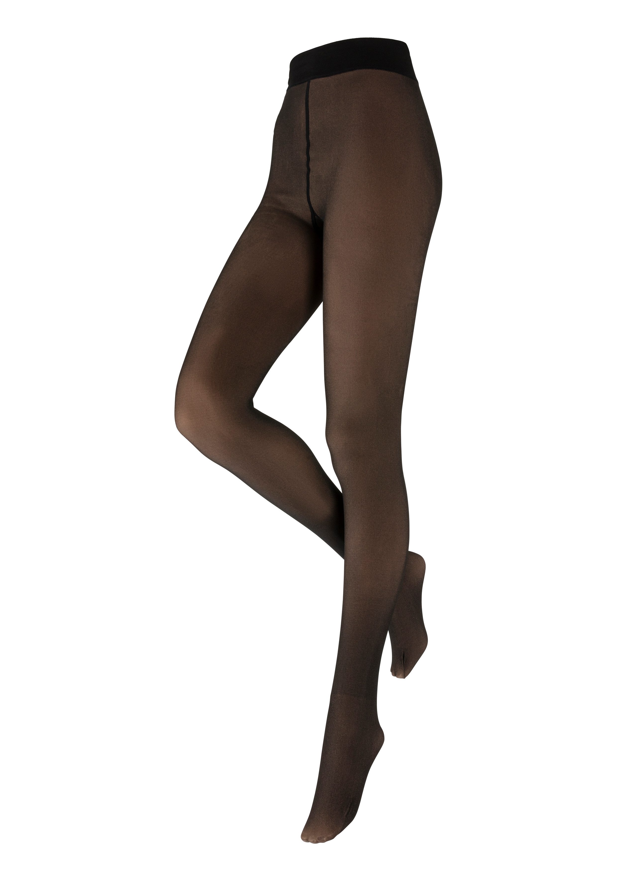 Sarlini Thermopanty DAMES FLEECE VOERING LEGGINGS in transparante look