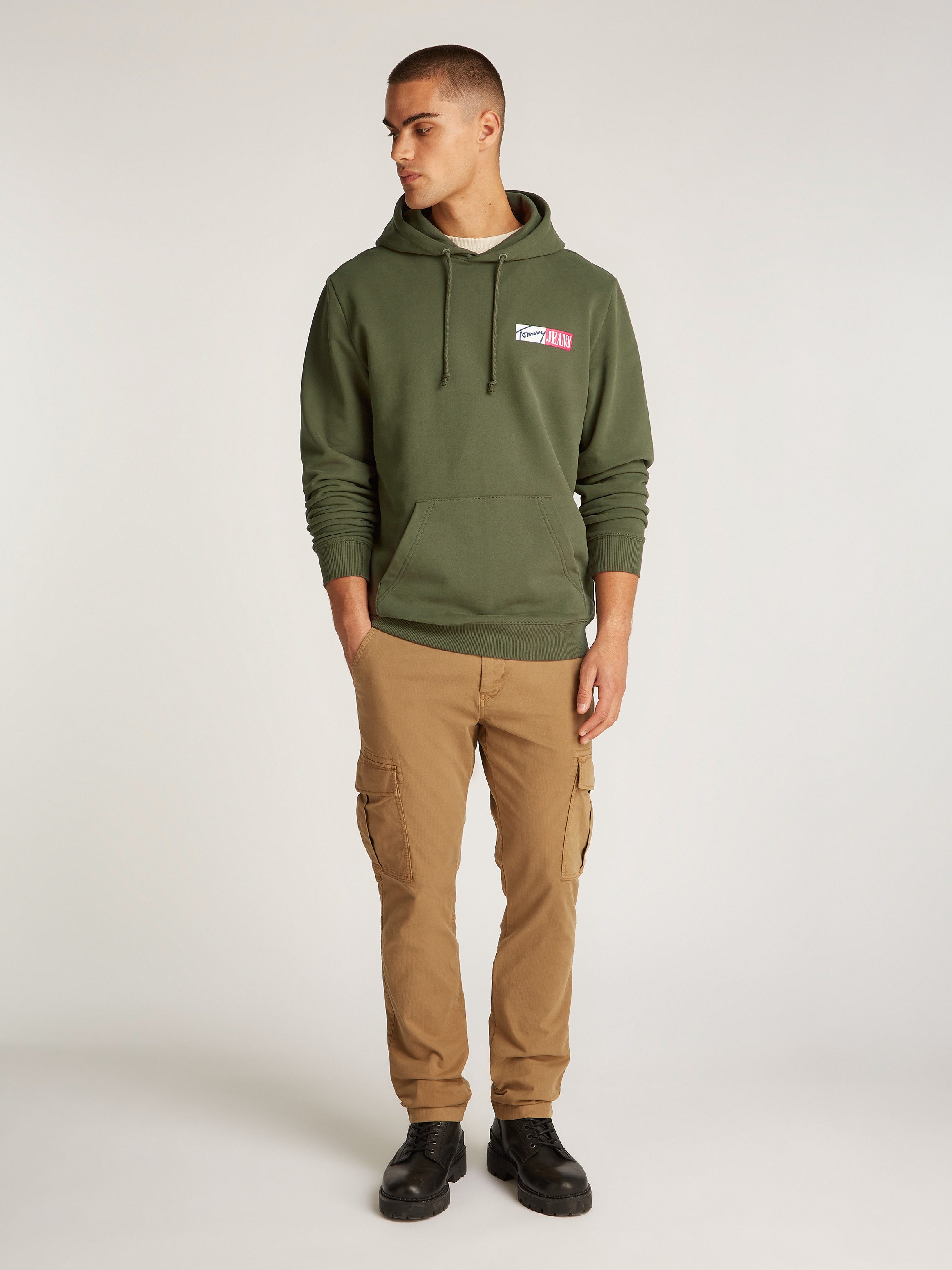 TOMMY JEANS Hoodie TJM REG ENTRY GRAPHIC HOODIE EXT