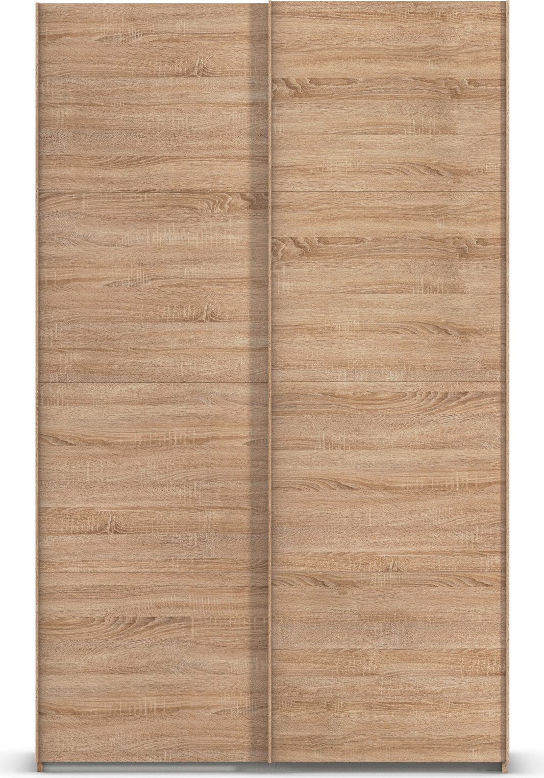 rauch Schuifdeurkast Kledingkast Kast Garderobe Slaapkamerkast EVELYN in elegante stijl, in 5 breedtes, handgrepen in corpuskleur made in germany