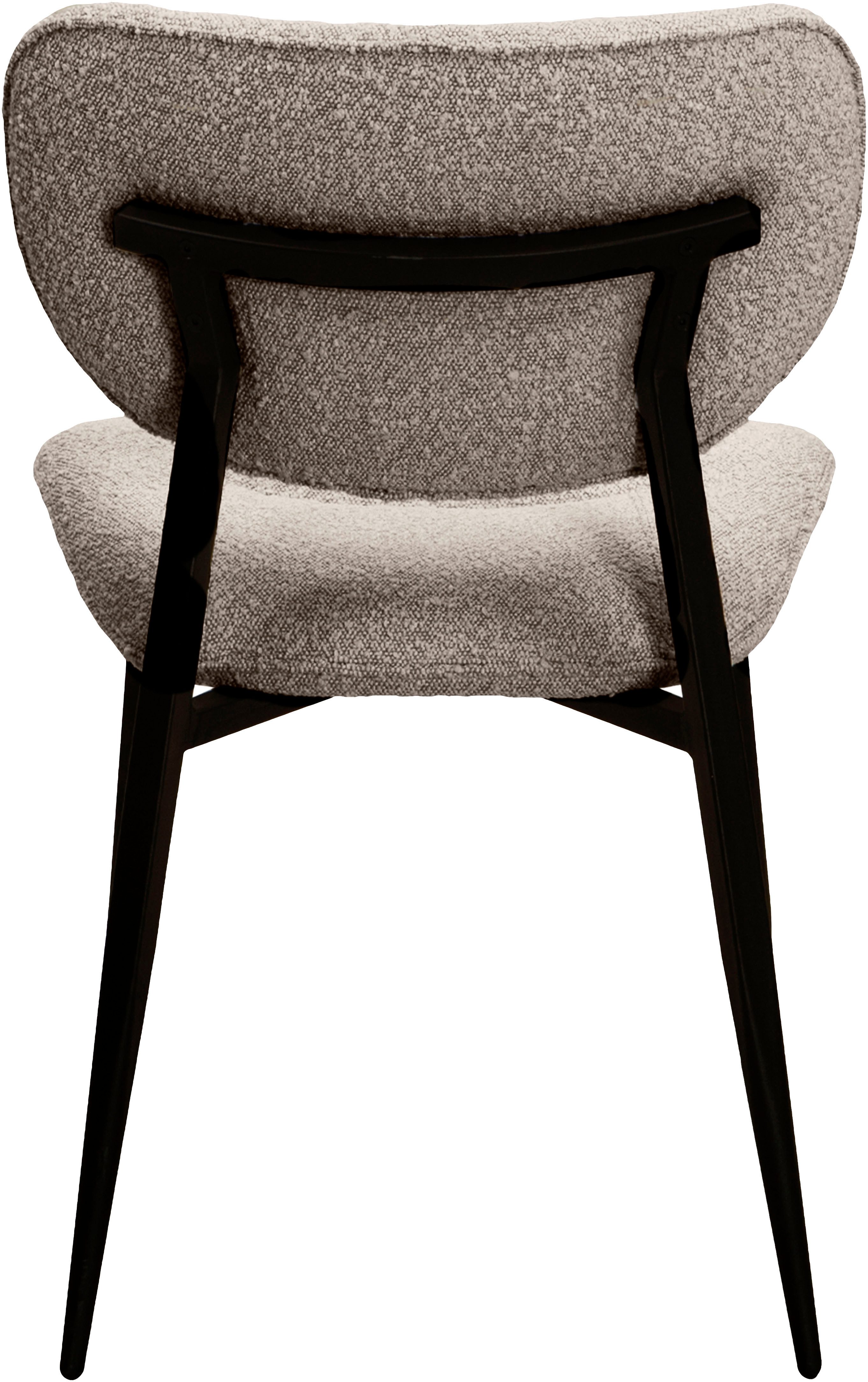 OMG Design Eetkamerstoel JOE moderne bouclé bekleding, comfortabel gepolsterd, keukenstoel