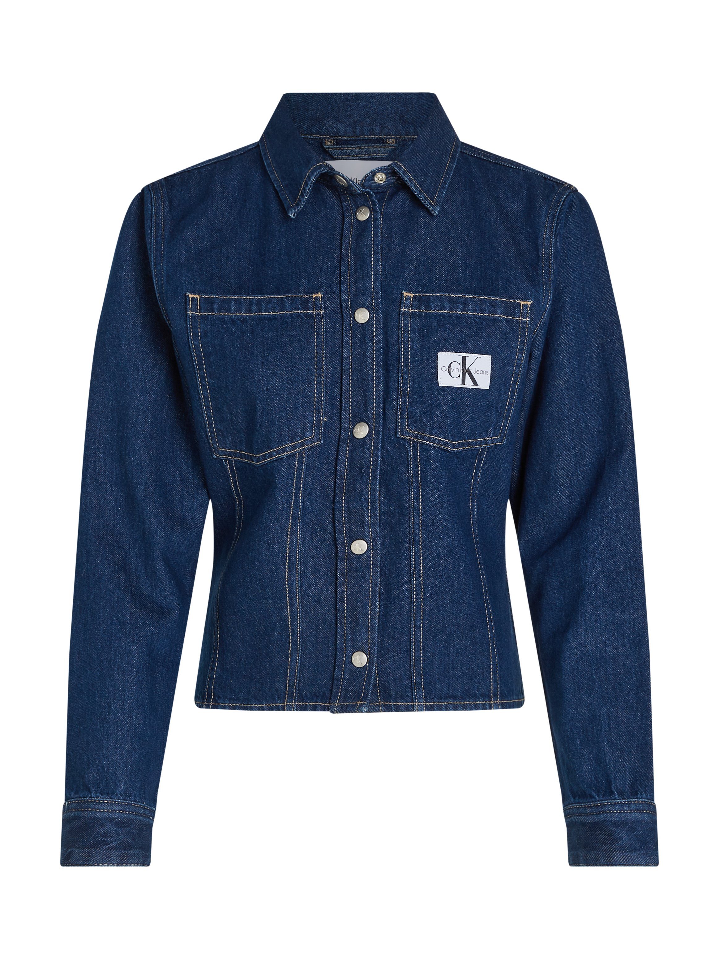 Calvin Klein Jeans blouse LEAN DENIM SHIRT
