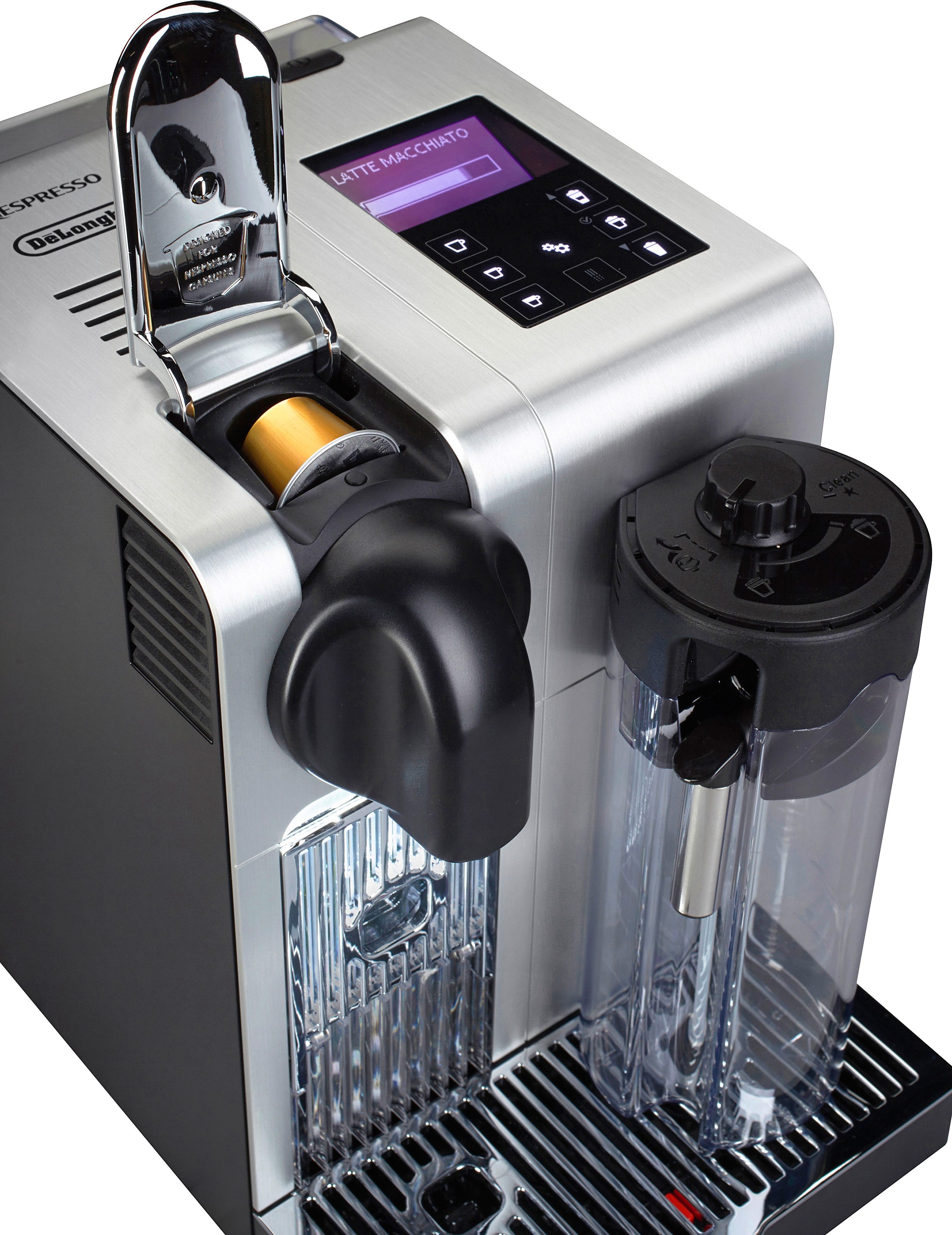 Nespresso Koffiecapsulemachine Lattissima Pro EN 750.MB van DeLonghi,  Silver, inclusief welkomstpakket met 14 capsules snel gevonden | OTTO
