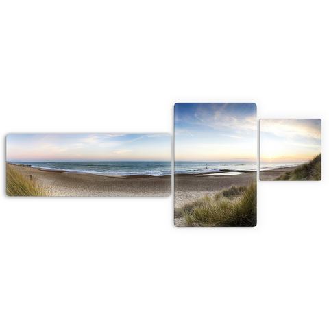Premium collection by Home affaire print op glas Strandpanorama