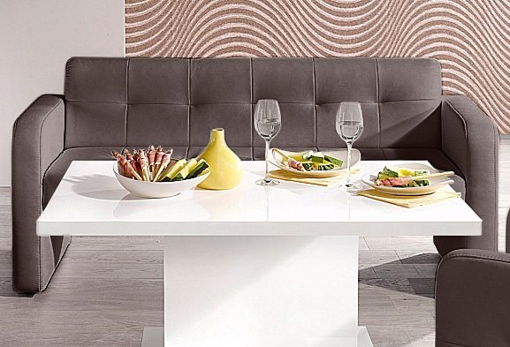 exxpo - sofa fashion Zitbank Barista Keukenbank, compacte afmetingen, zithoogte 49cm