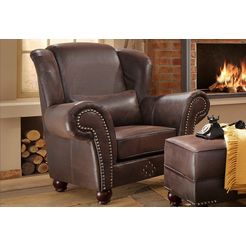 home affaire fauteuil king george bruin