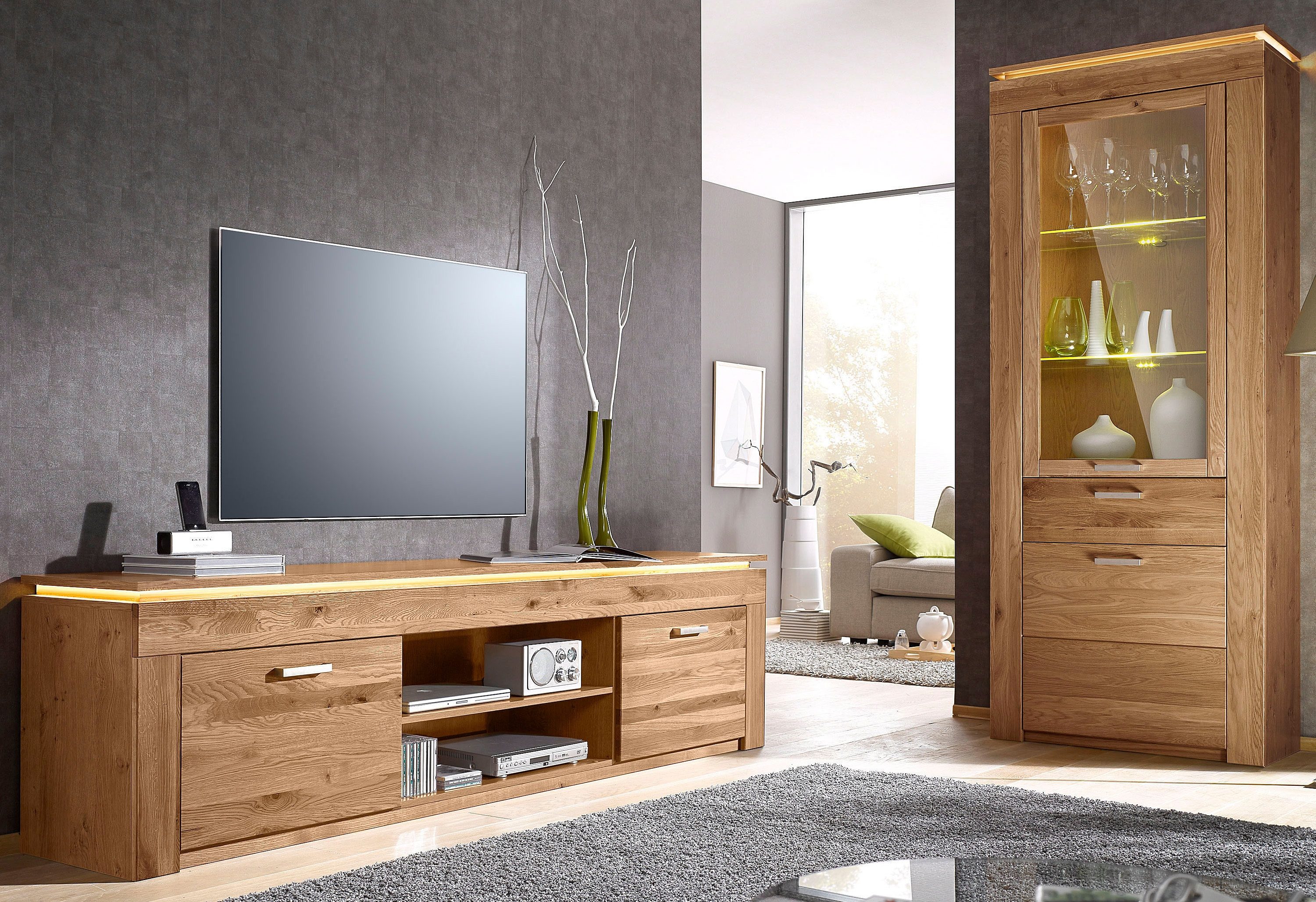 VOGL Möbelfabrik Vitrinekast Hoogte 158 cm