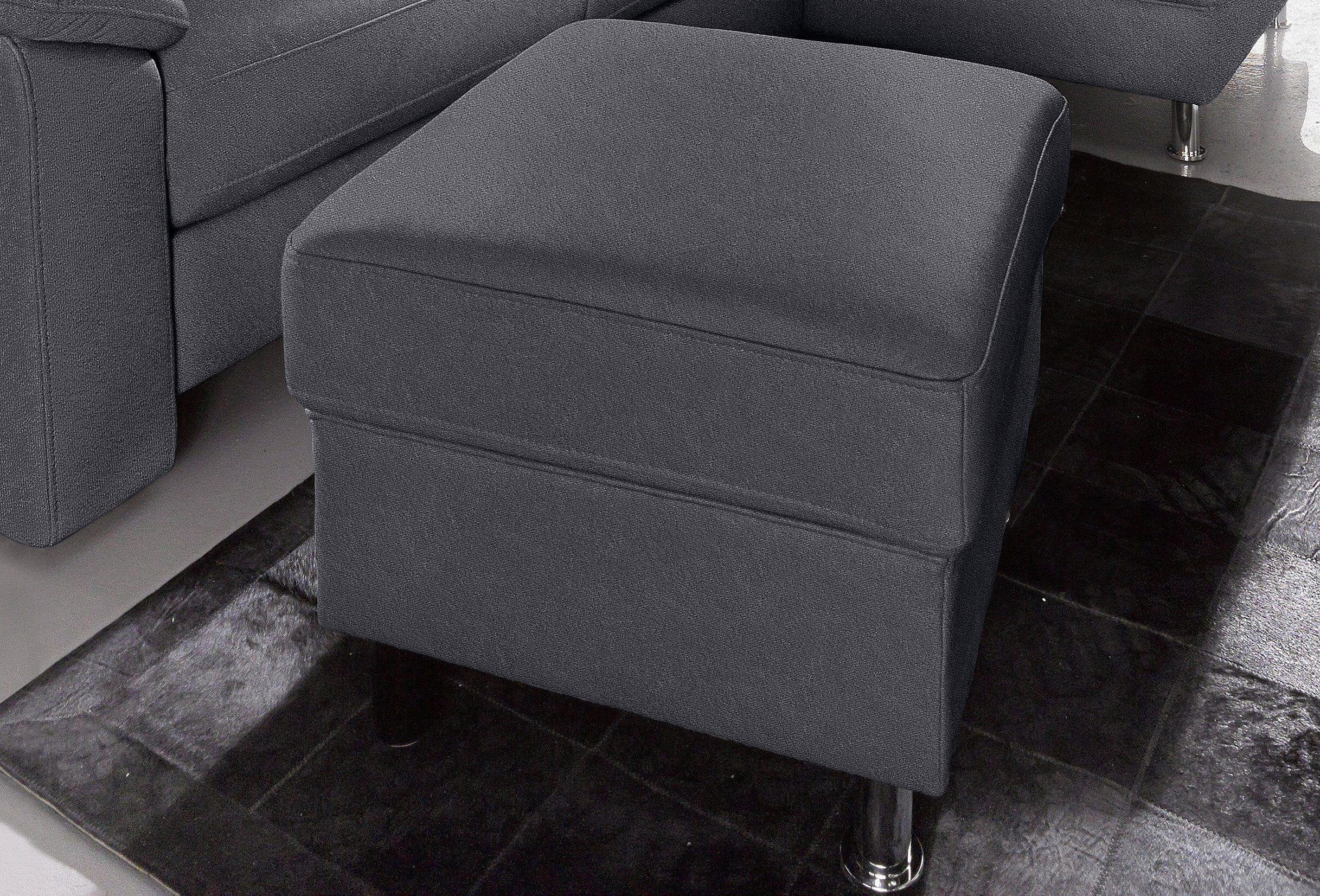 SIT & MORE Hocker in 4 bekledingskwaliteiten