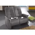 exxpo - sofa fashion 2-zitsbank met relaxfunctie grijs
