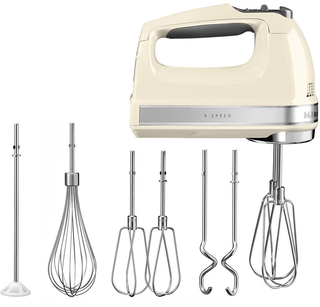 KitchenAid Handmixer 5KHM9212EAC ALMOND CREAM