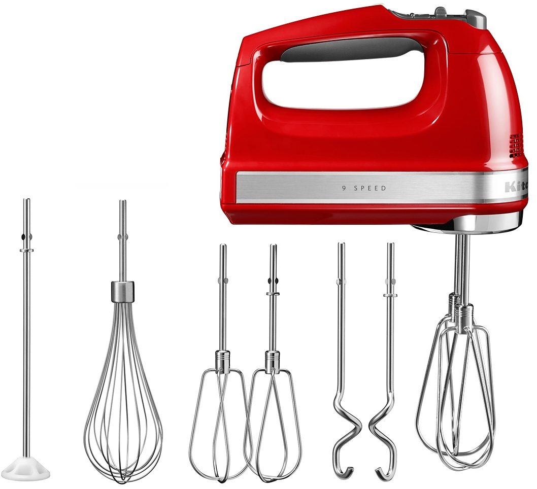 KitchenAid Handmixer 5KHM9212EER KEIZERROOD