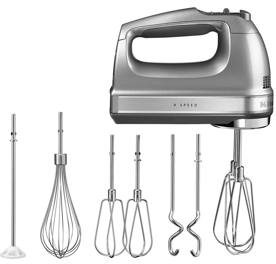 KitchenAid Handmixer 5KHM9212ECU CONTOUR SILVER