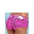 kangaroos bikini-hotpants patty in trendy jeans-look roze