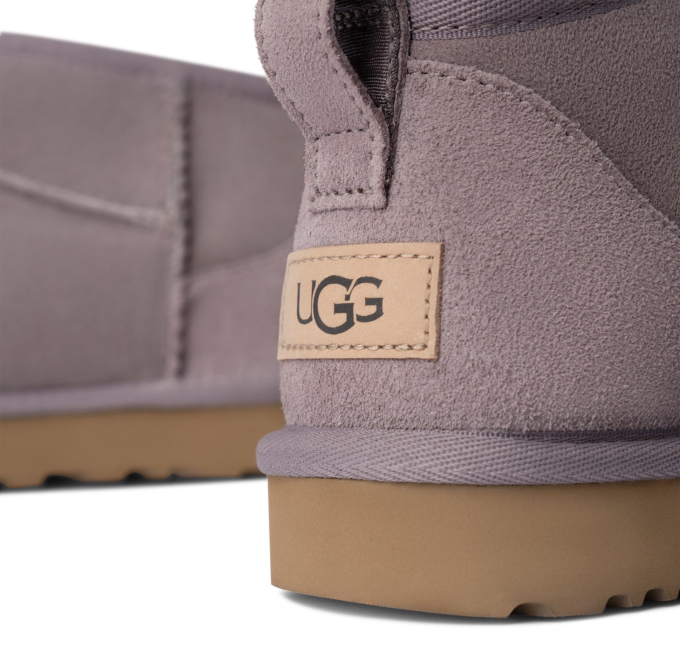 UGG Boots zonder sluiting Classic Ultra Mini comfortabele schoen, vrijetijdsschoen met logopatch