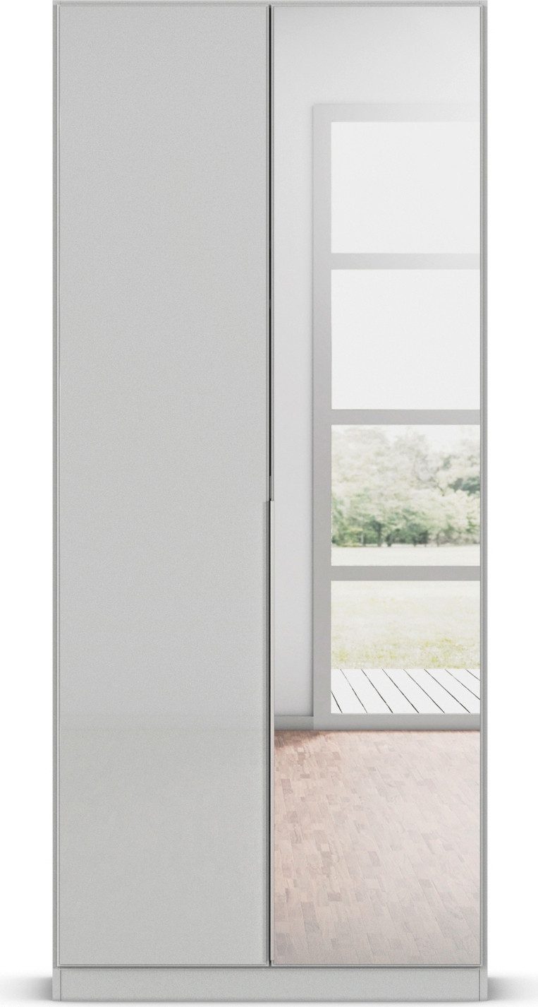 rauch Draaideurkast Kledingkasten kast garderobe AGORDO met glazen front doordachte binnenuitrusting, in 6 breedtes en 2 hoogtes made in germany