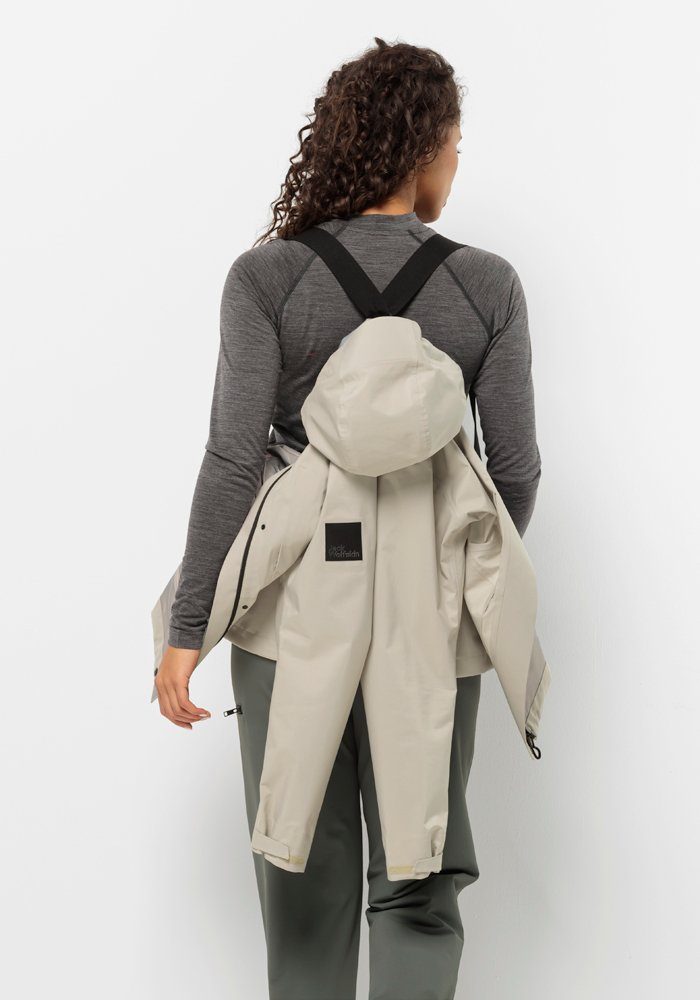 Jack Wolfskin Regenjack WANDERMOOD 3L JKT W