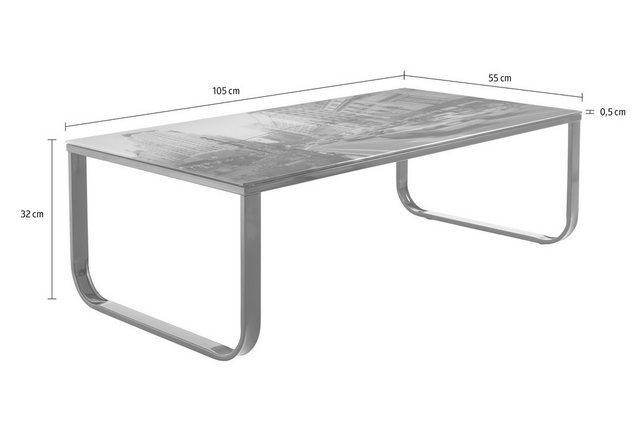 INOSIGN Salontafel met metalen onderstel INOSIGN Salontafel met metalen onderstel