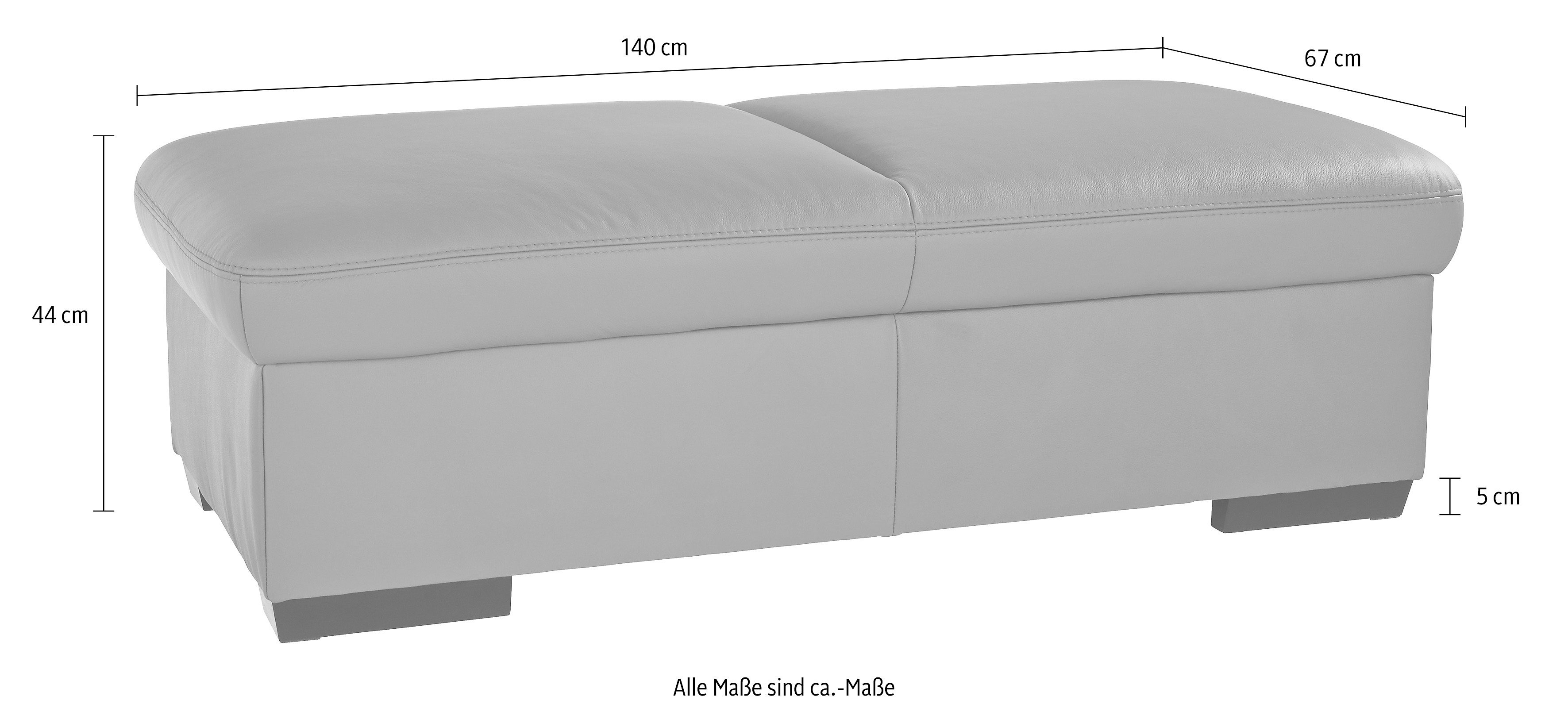 exxpo - sofa fashion Hocker Salerno Bankhocker, comfortabel en gezellig