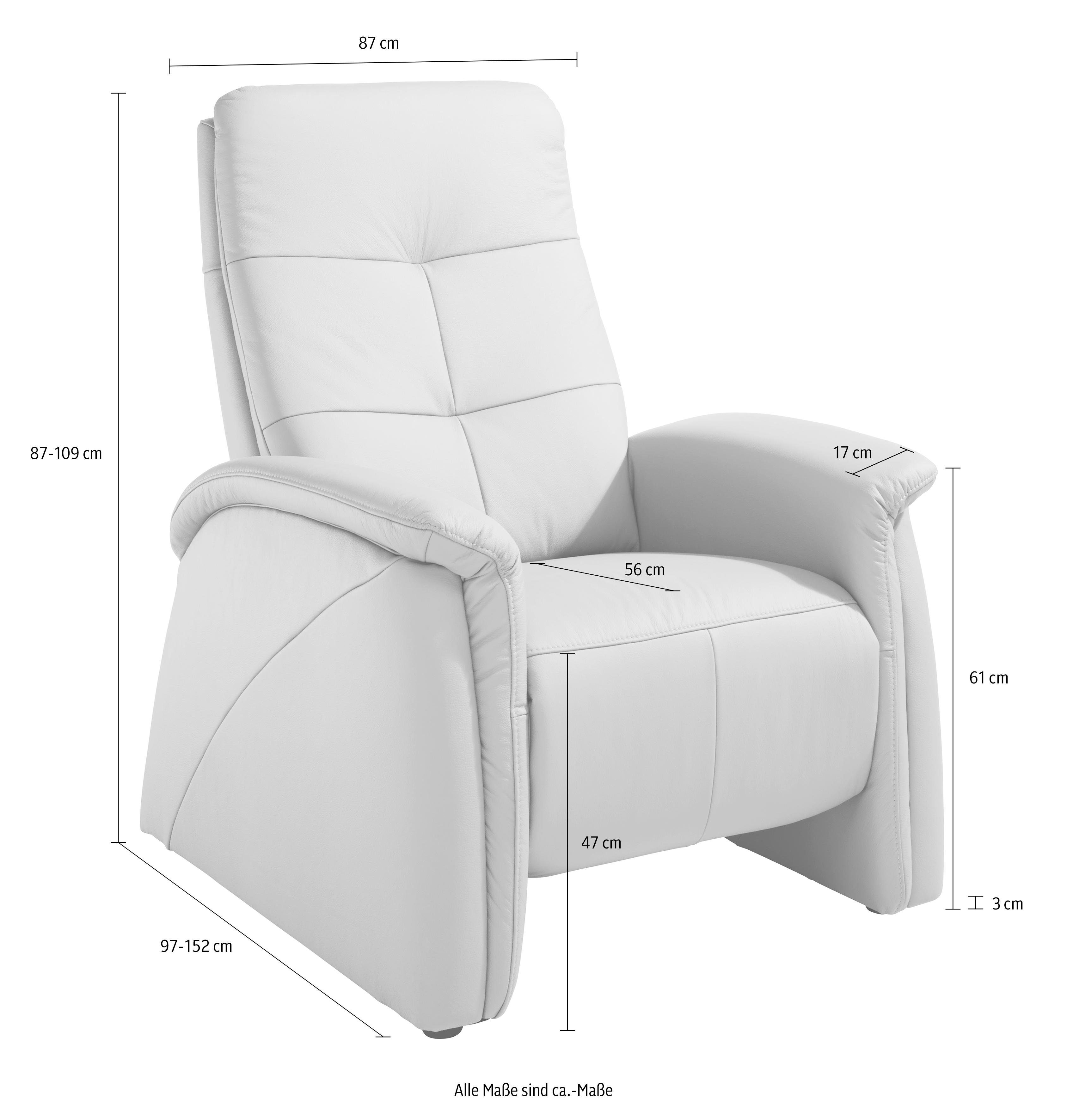 exxpo - sofa fashion Fauteuil Tivoli, hoge rugleuningstoel, relaxstoel, bioscoopstoel, comfortabel (set)