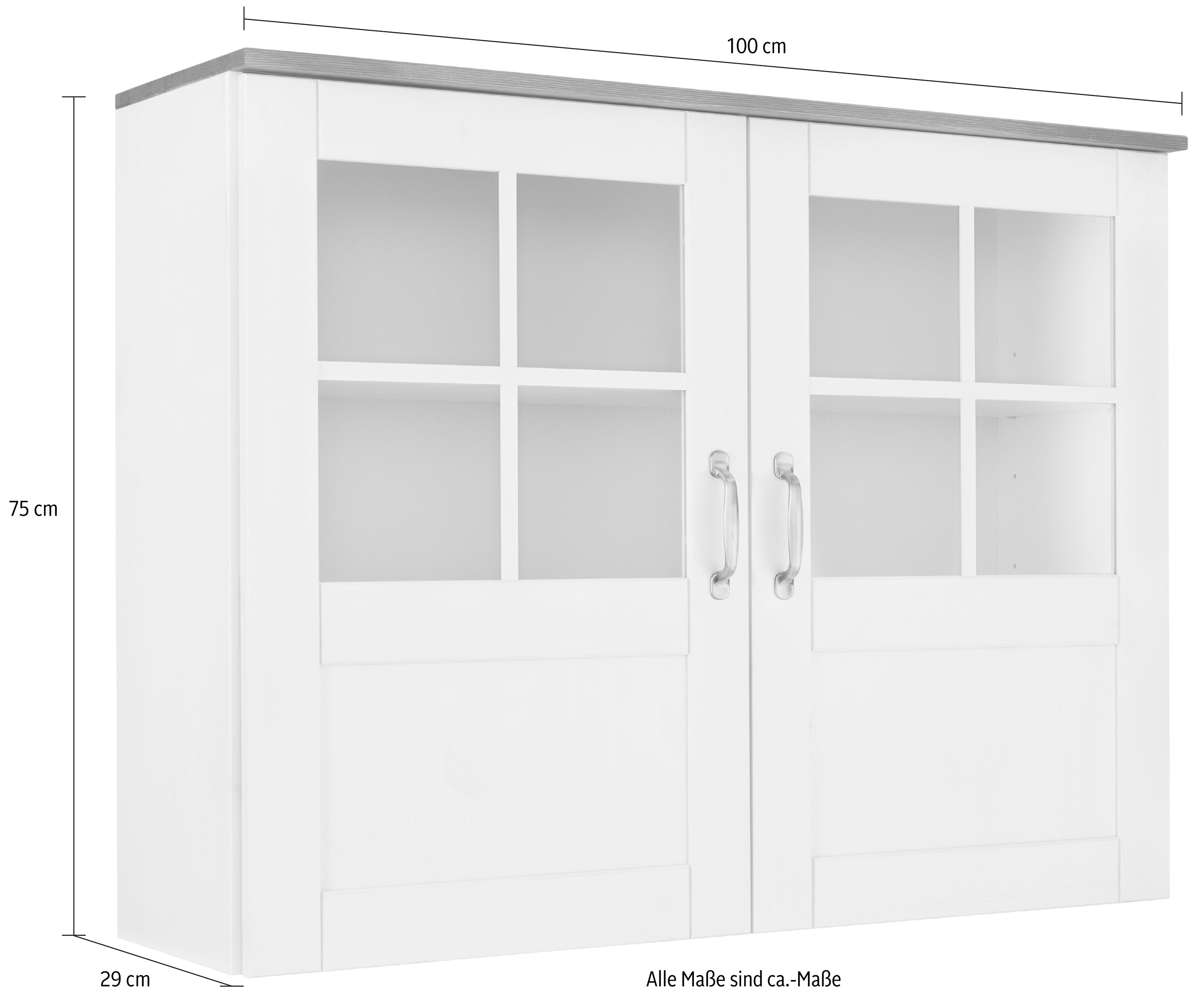 Home affaire Hangend kastje Alby Breedte 100 cm , 2 deuren