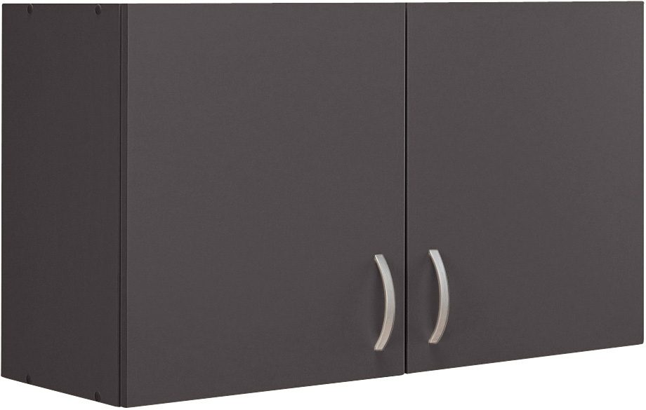 wiho Küchen Hangend kastje Flexi Breedte 100 cm breed opbergkasten grijs