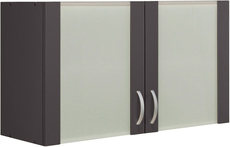 wiho Küchen Hangend kastje Flexi Breedte 100 cm opbergkasten grijs