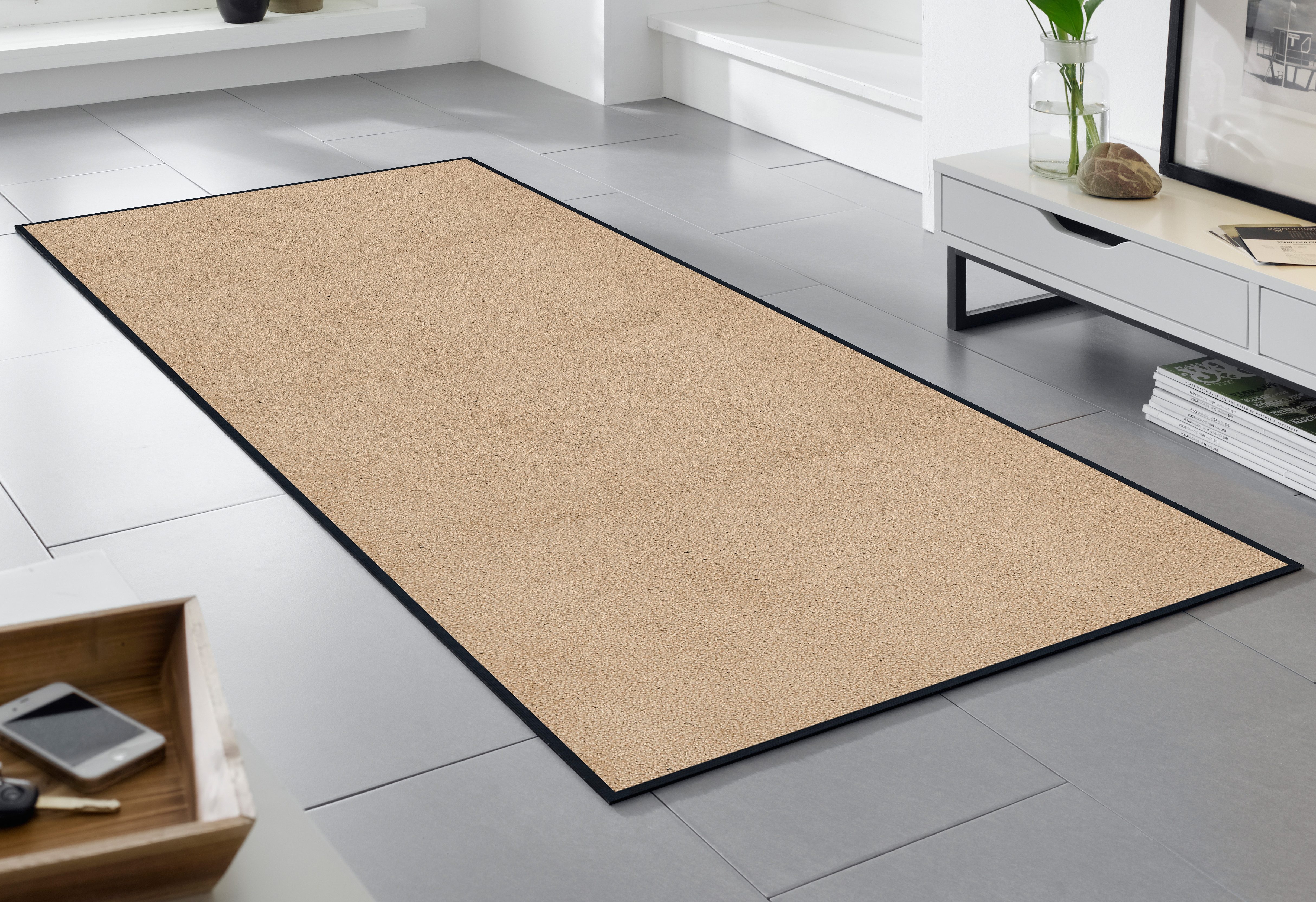 wash+dry by Kleen-Tex Mat Original Uni, vuilafstotende tapijt Inloopmatten, schoonloopmatten, inloopmat, antislip