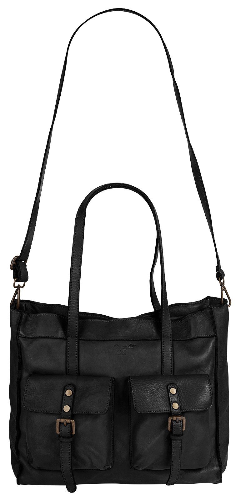 Samantha Look Shopper echt leer, made in italy