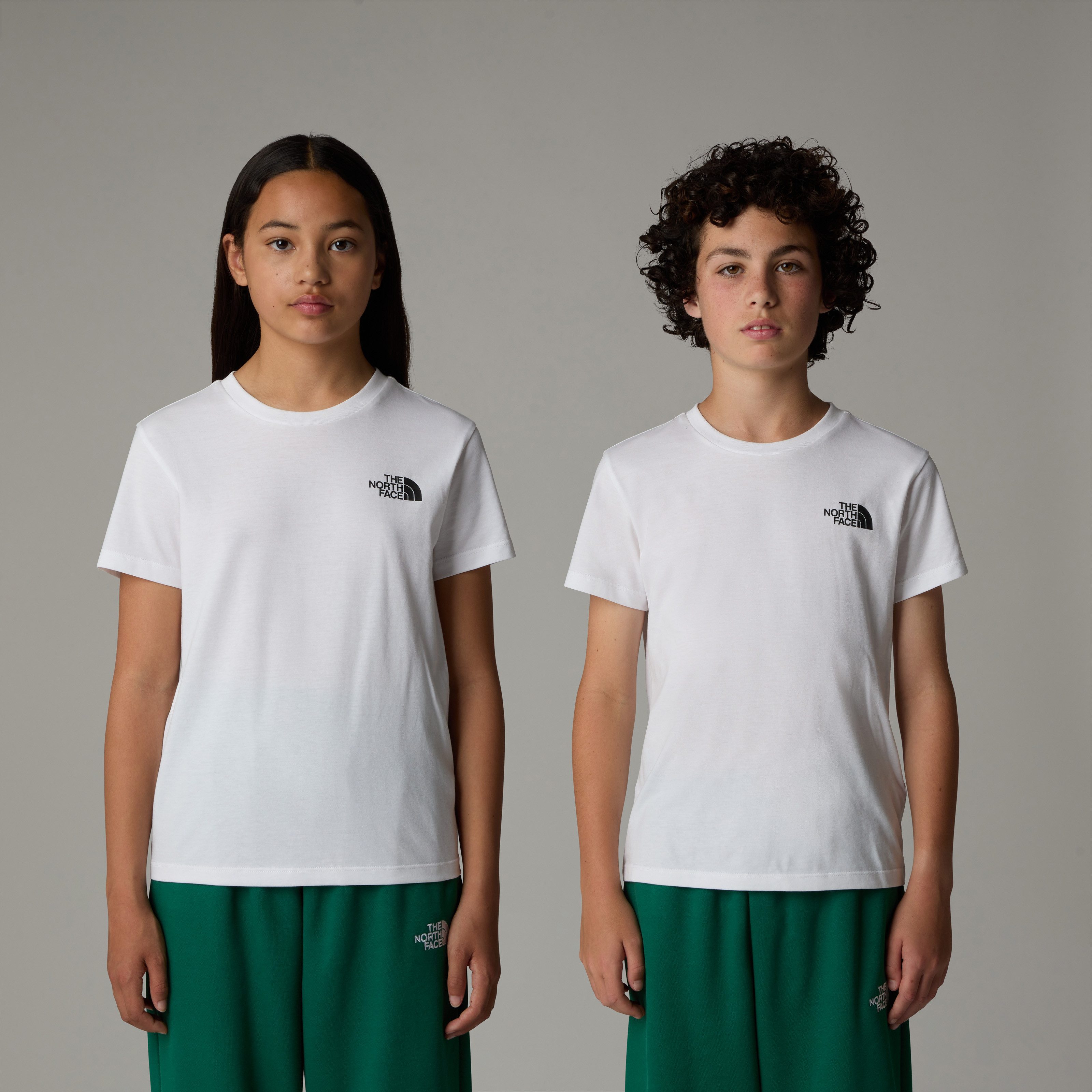 The North Face T-shirt TEEN S/S SIMPLE DOME TEE voor kinderen en jongeren (1-delig)