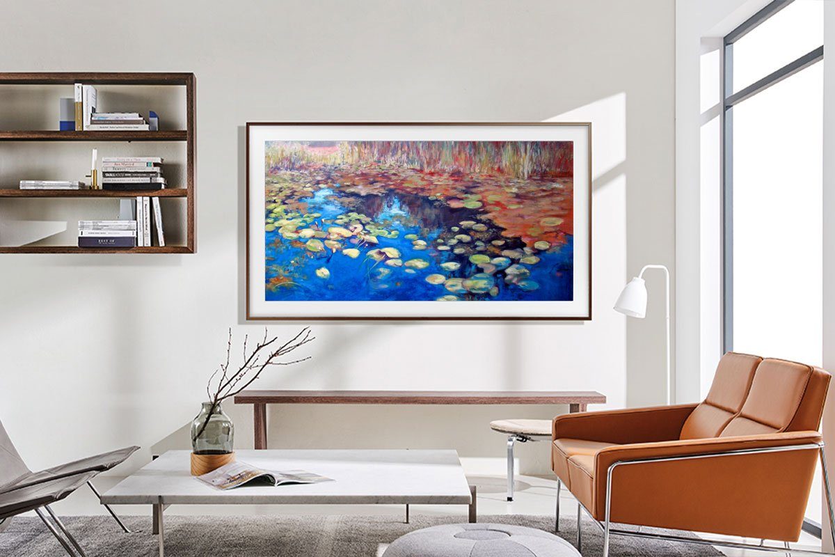 Samsung Led-lifestyle-TV 55" QLED 4K The Frame (2022), 138 cm / 55", Smart TV, Quantum processor 4K, Mat Display, Quantum HDR