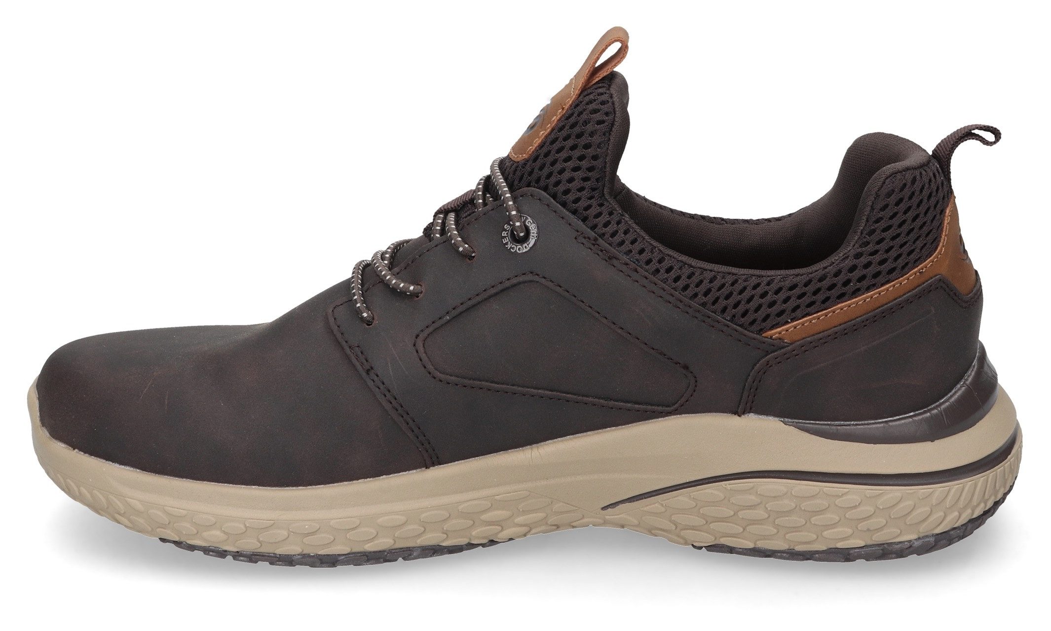 Dockers by Gerli Sneakers vrijetijdsschoen, veterschoen met zacht gevoerde inlegzool