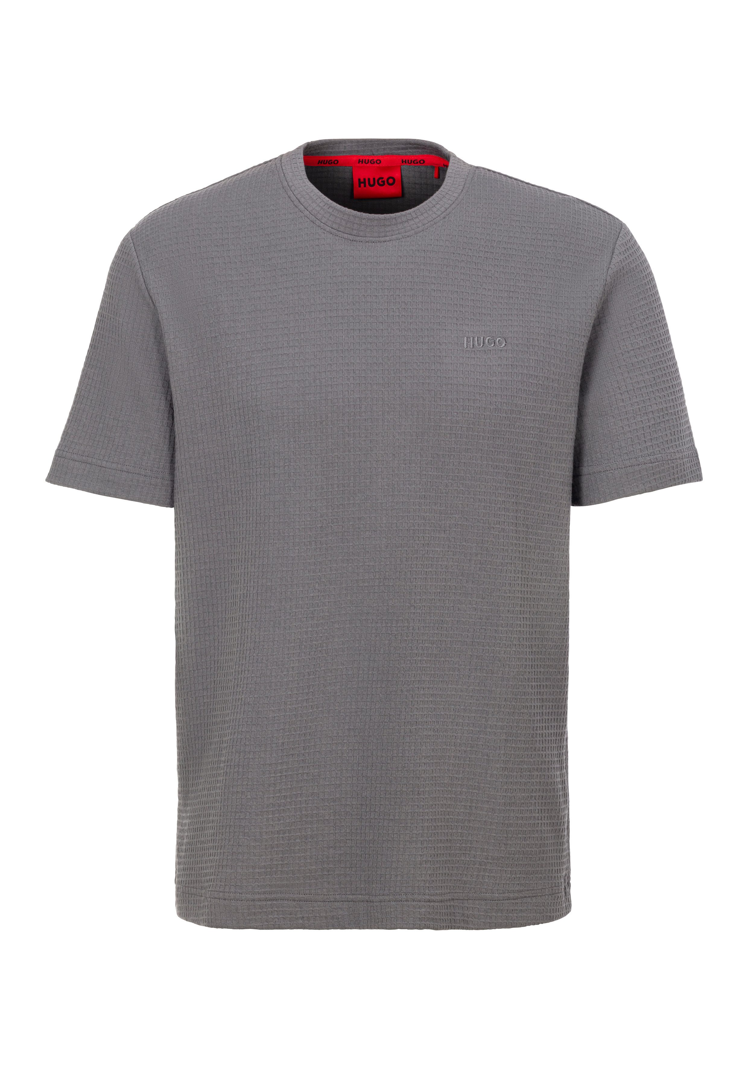 HUGO underwear T-shirt ,Austin T-Shirt Wafelstructuur en logo-borduursel