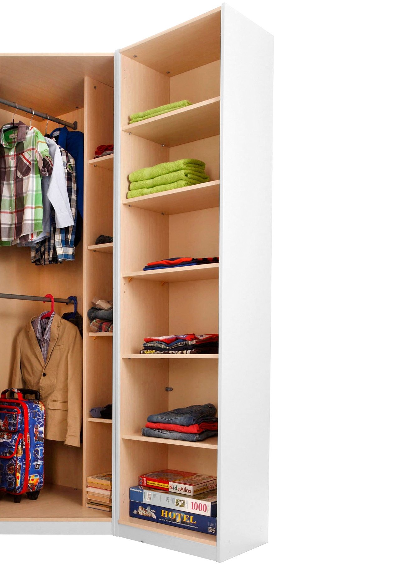 priess Kledingkast Saragossa met 5 planken