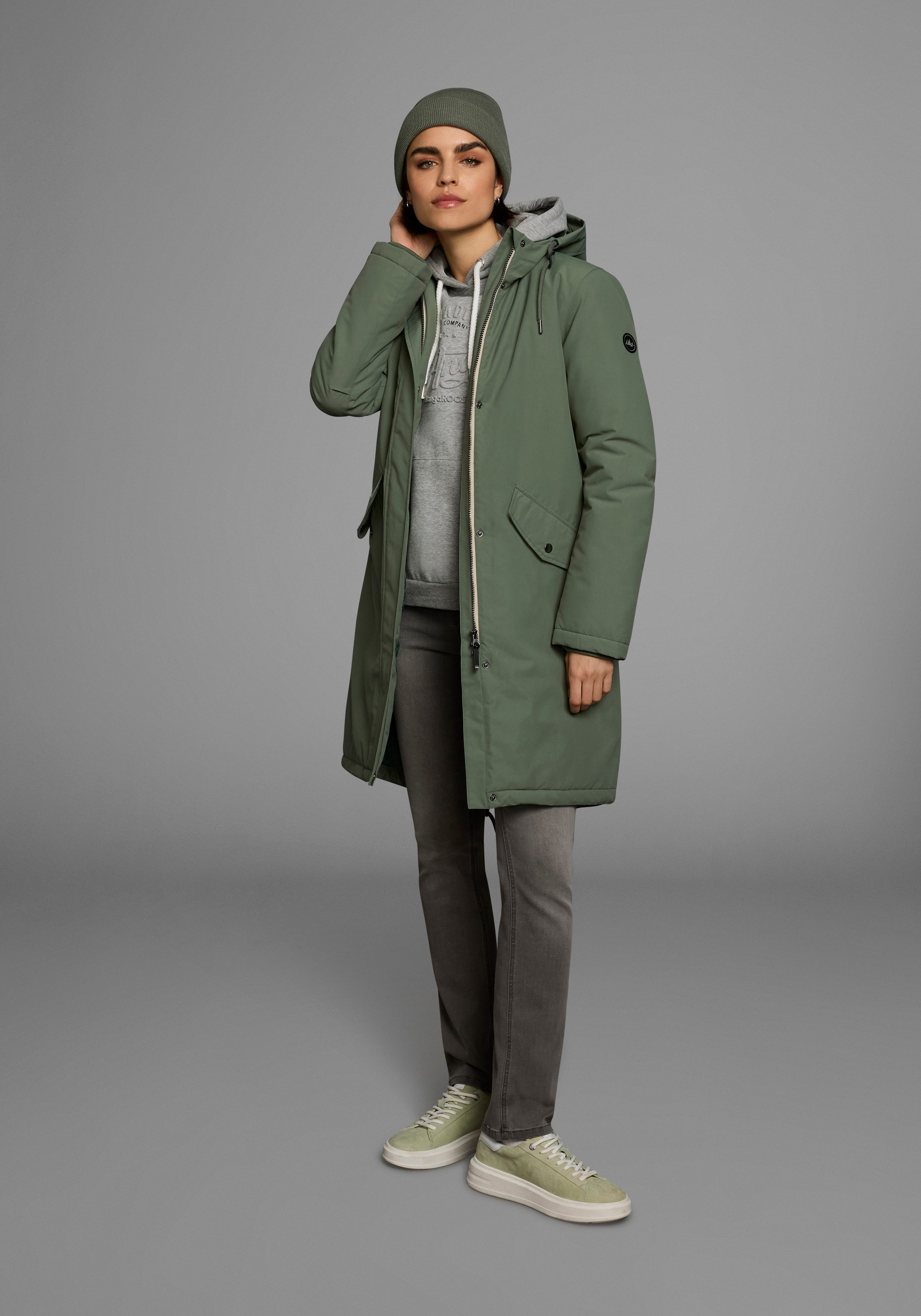 Polarino Parka Ademend, winddicht, waterdicht
