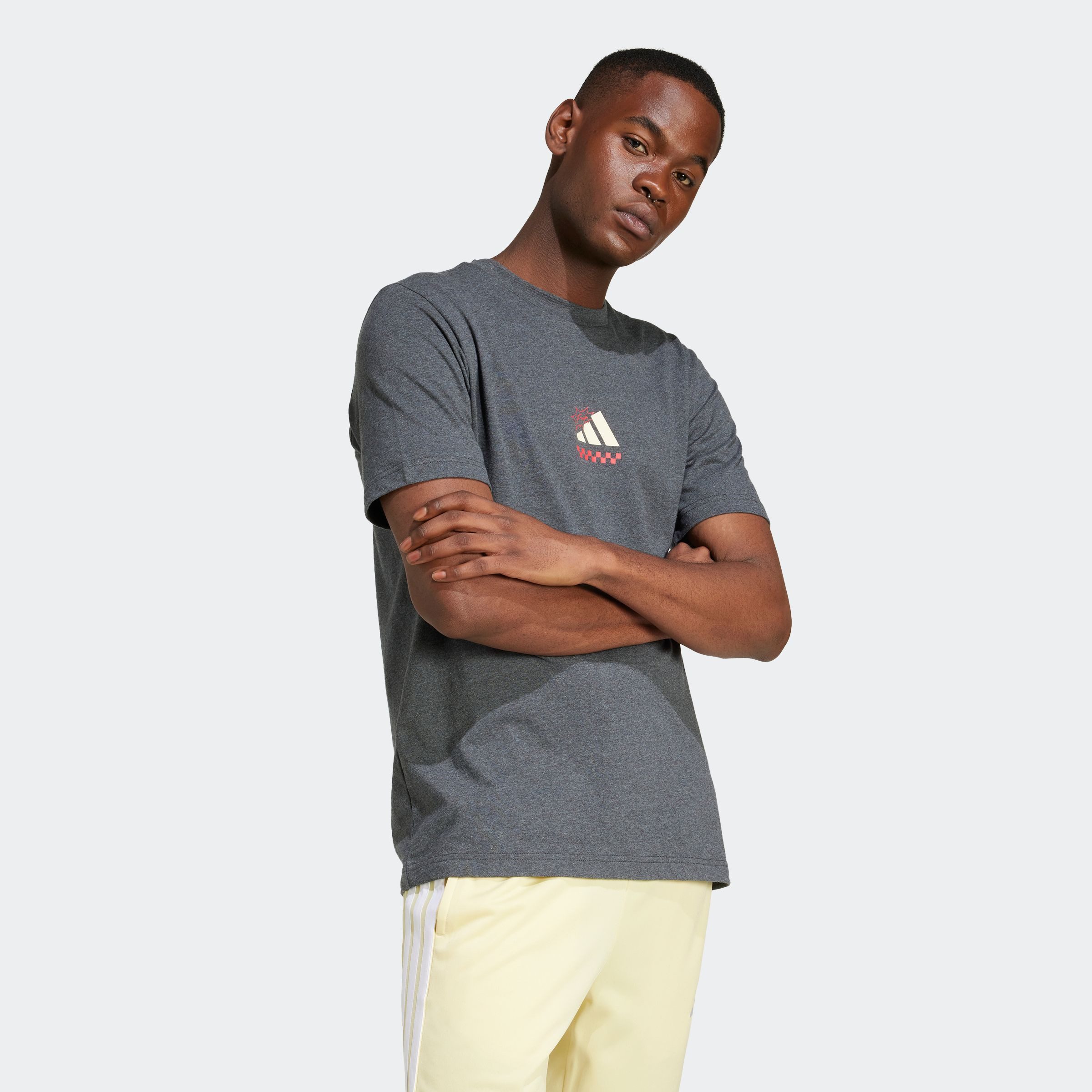 adidas Sportswear T-shirt M L PIZZA TEE