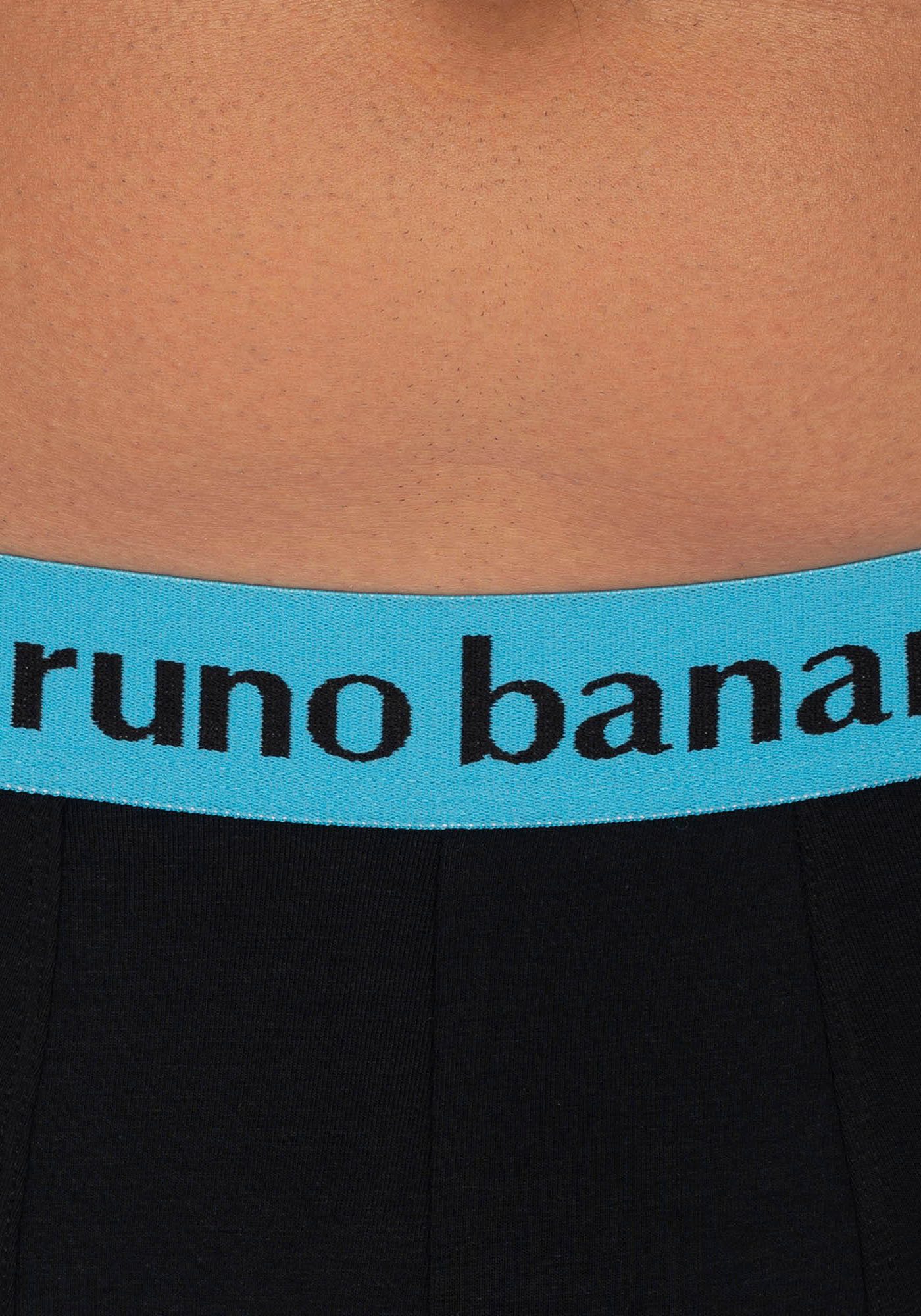 Bruno Banani Boxershort met contrasterend logo-tailleband (2 stuks, Set van 2)