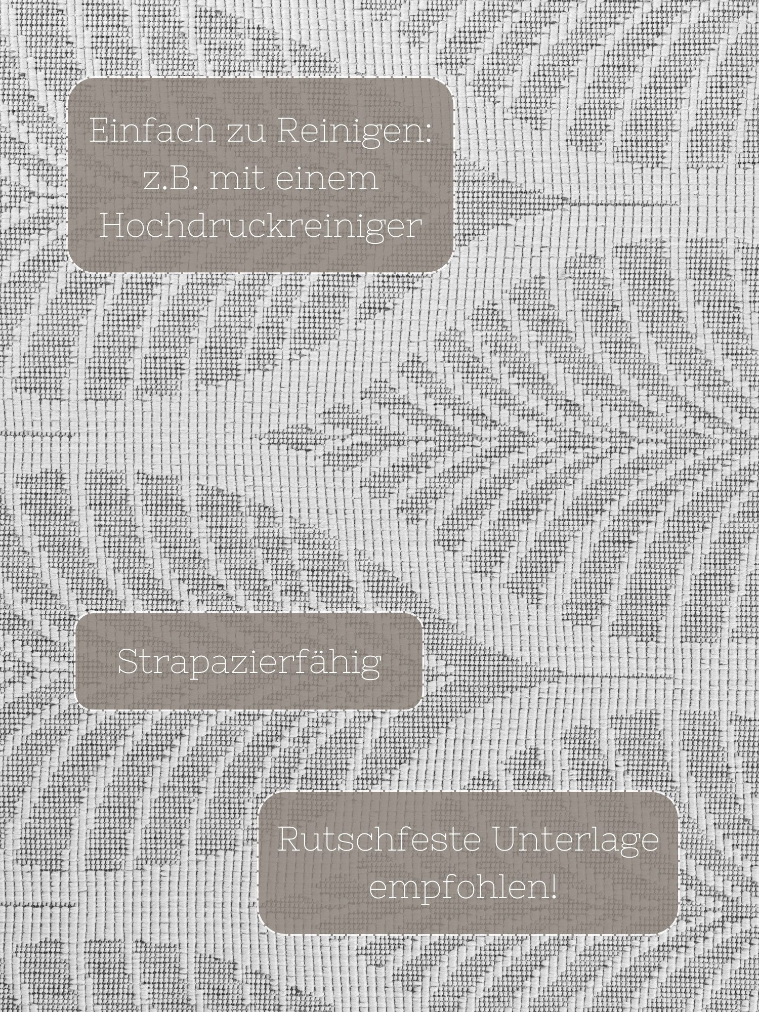 NORTHRUGS Outdoorkleed Liora omkeerbaar tapijt