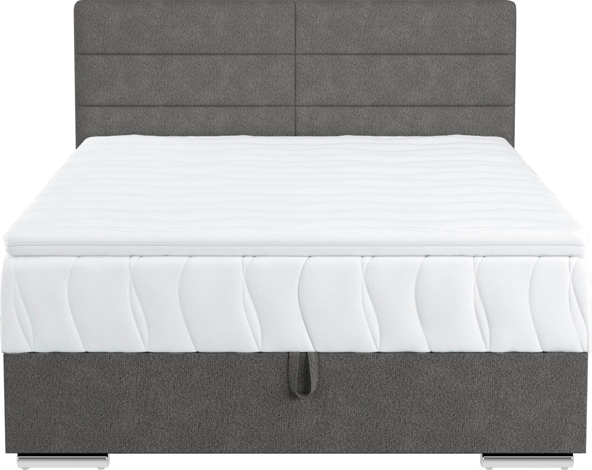 COTTA Boxspring Tom met bedkist, topmatras en sierkussen