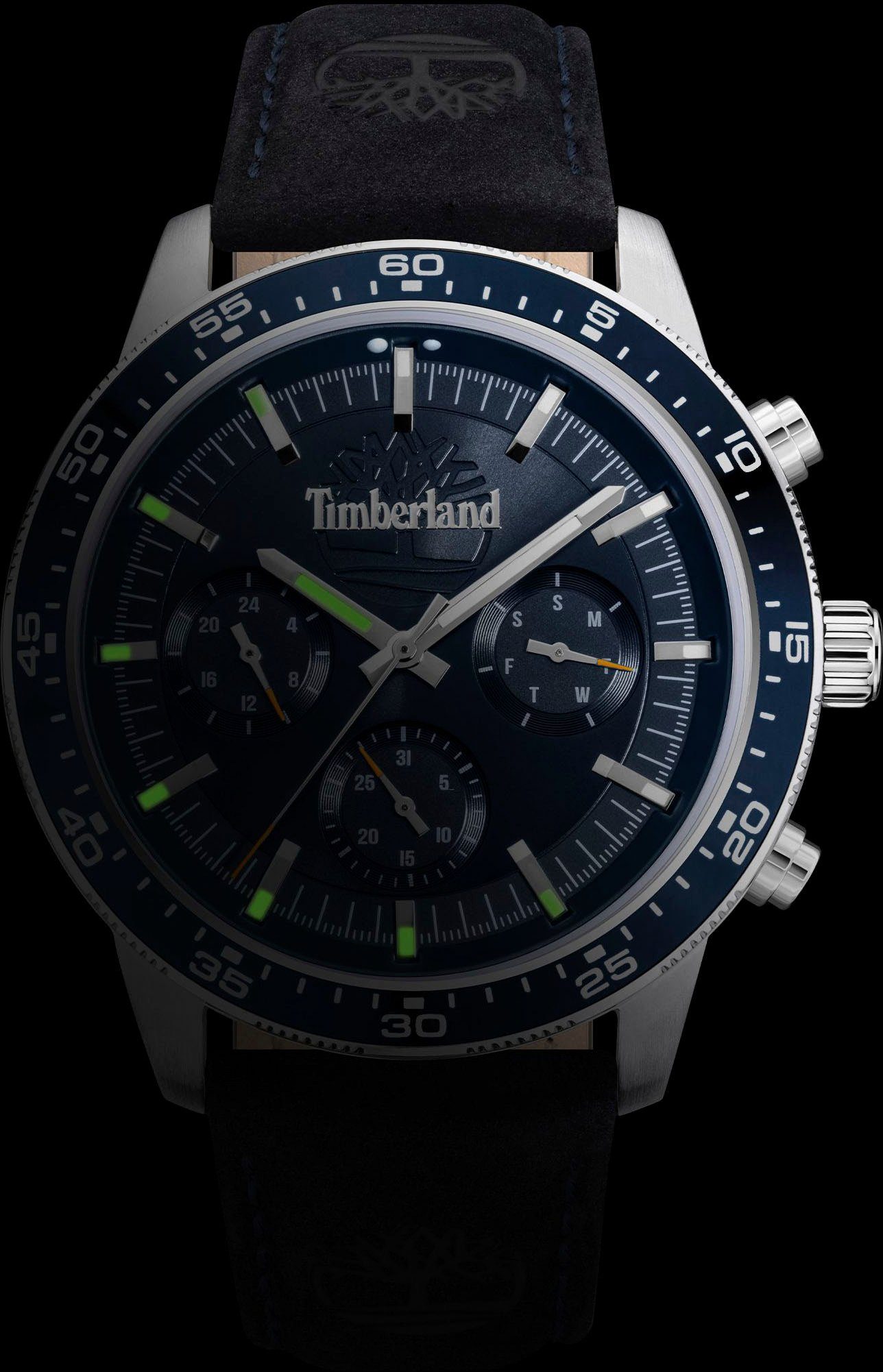 Timberland Multifunctioneel horloge PARKMAN Horloge, quartzhorloge, herenhorloge, datum