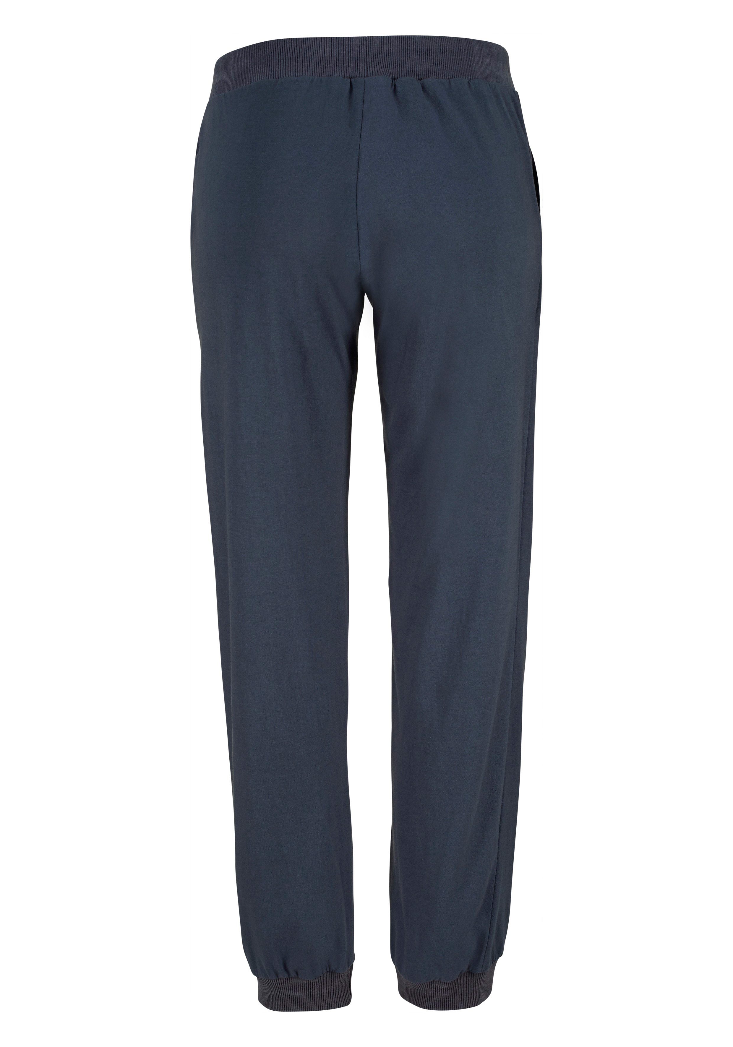 Vivance Dreams Pyjama met print opzij (4-delig, Set van 2)
