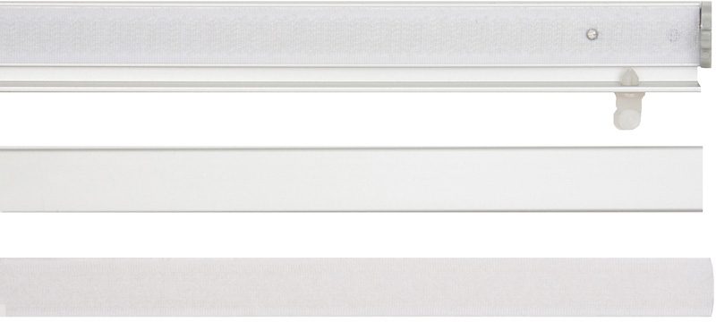 indeko Paneelwagen voor schuifgordijnen (set, 2 stuks) toebehoren voor rol- & plisségordijnen zilver(kleur)